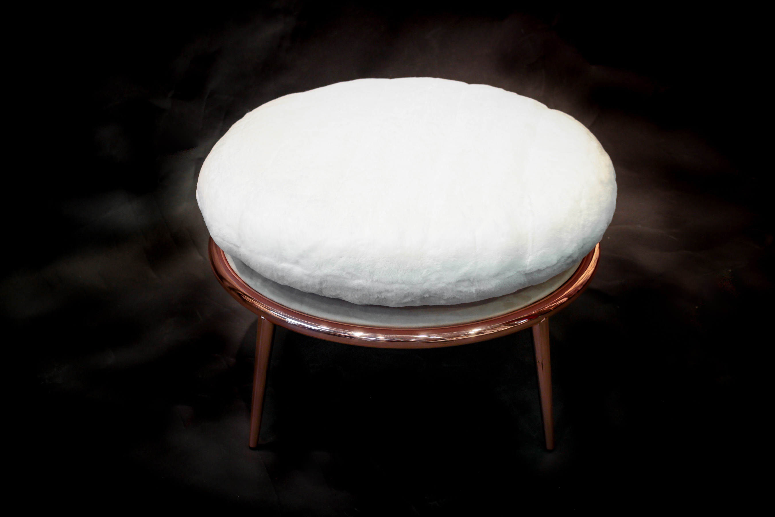 Cantori Chair (White Mink)