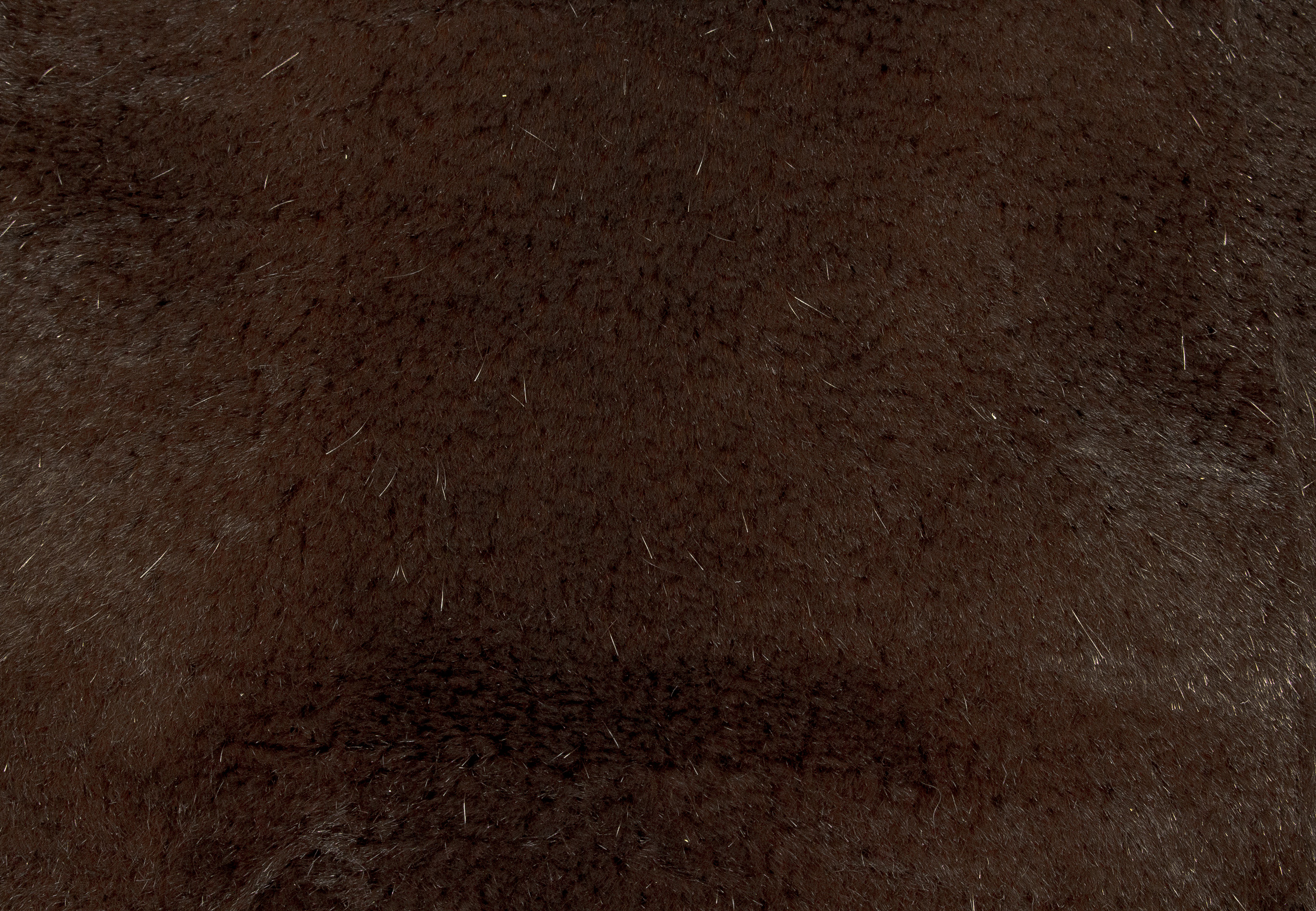 Dark-brown Rabbit Fur Cushion - Sheared Dark-brown Rabbit Fur Cushion - Sheared