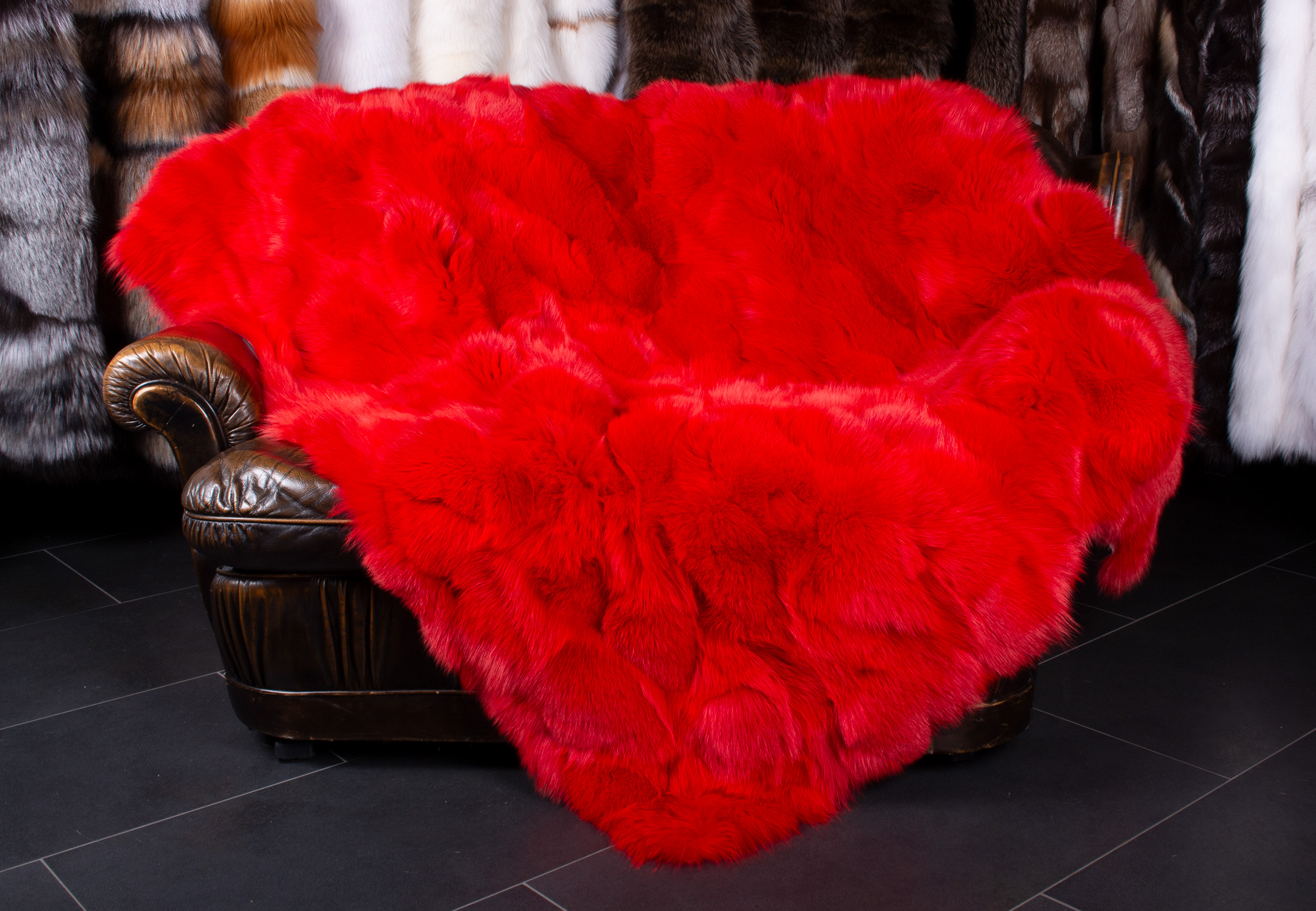 Shadow Fox Sides Blanket "Ferrari Red" Shadow Fox Sides Blanket "Ferrari Red"