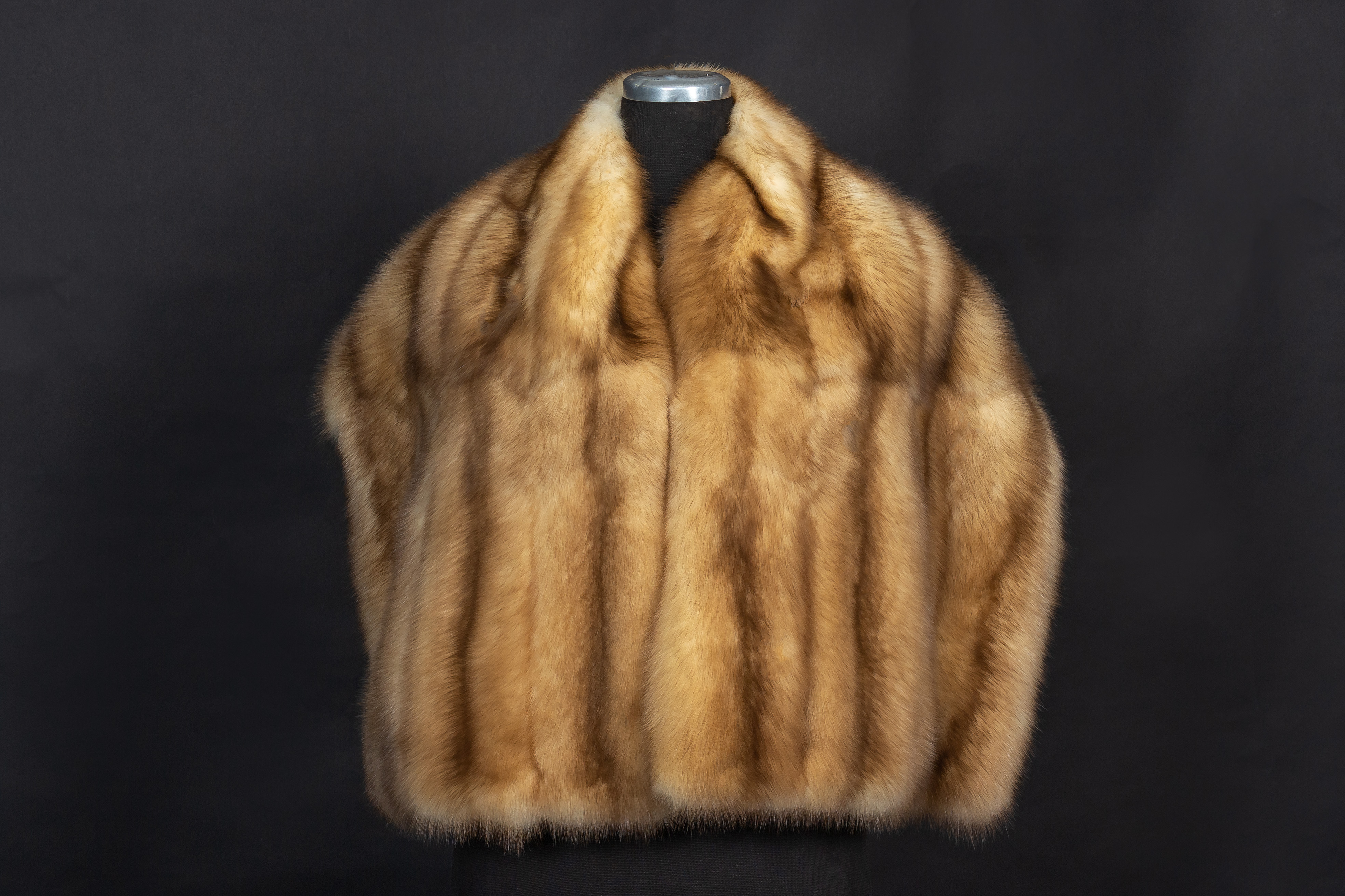 Sable Fur Stola with Russian Gold Sables