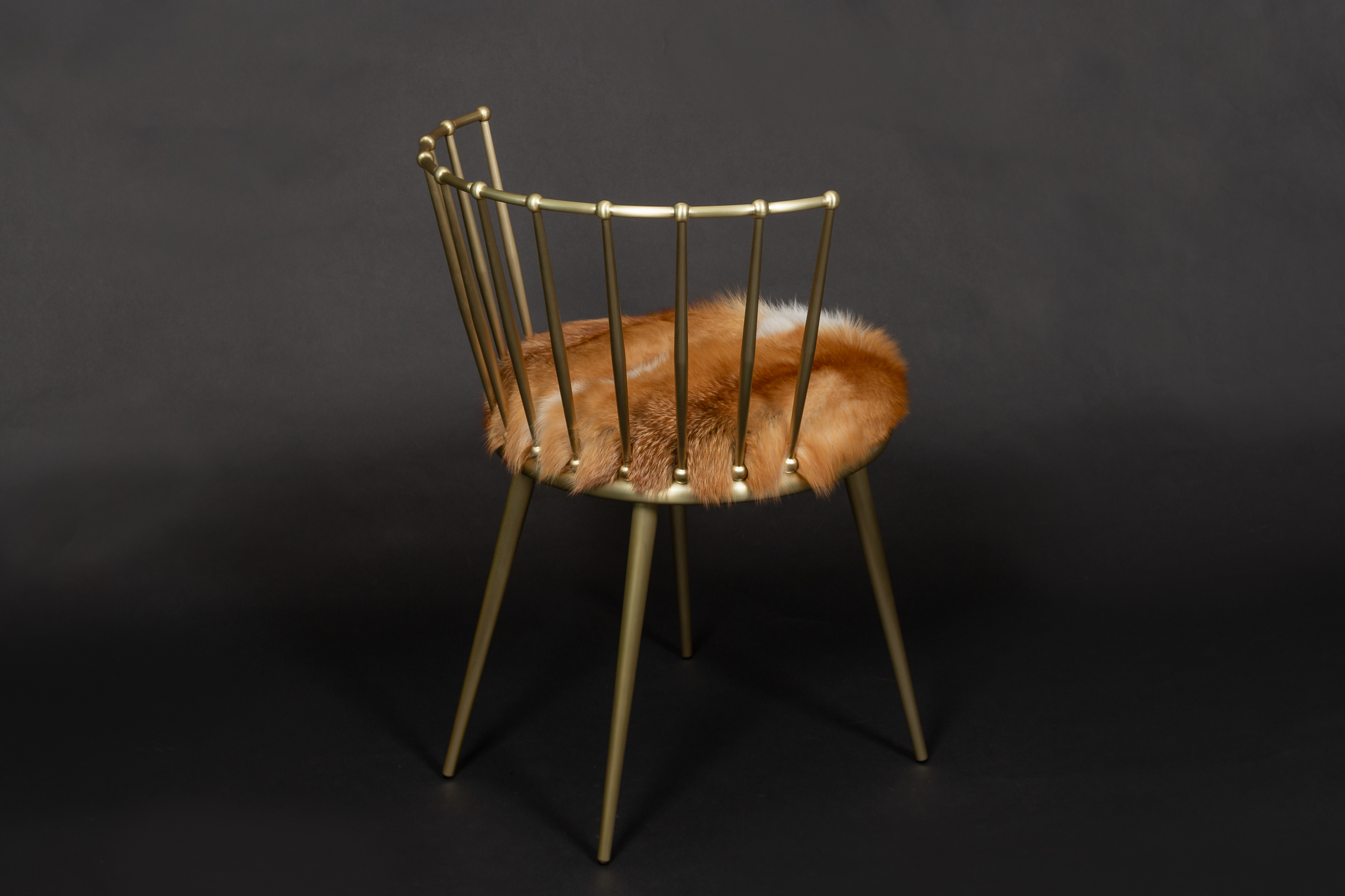 Red Fox Chair with European Foxes