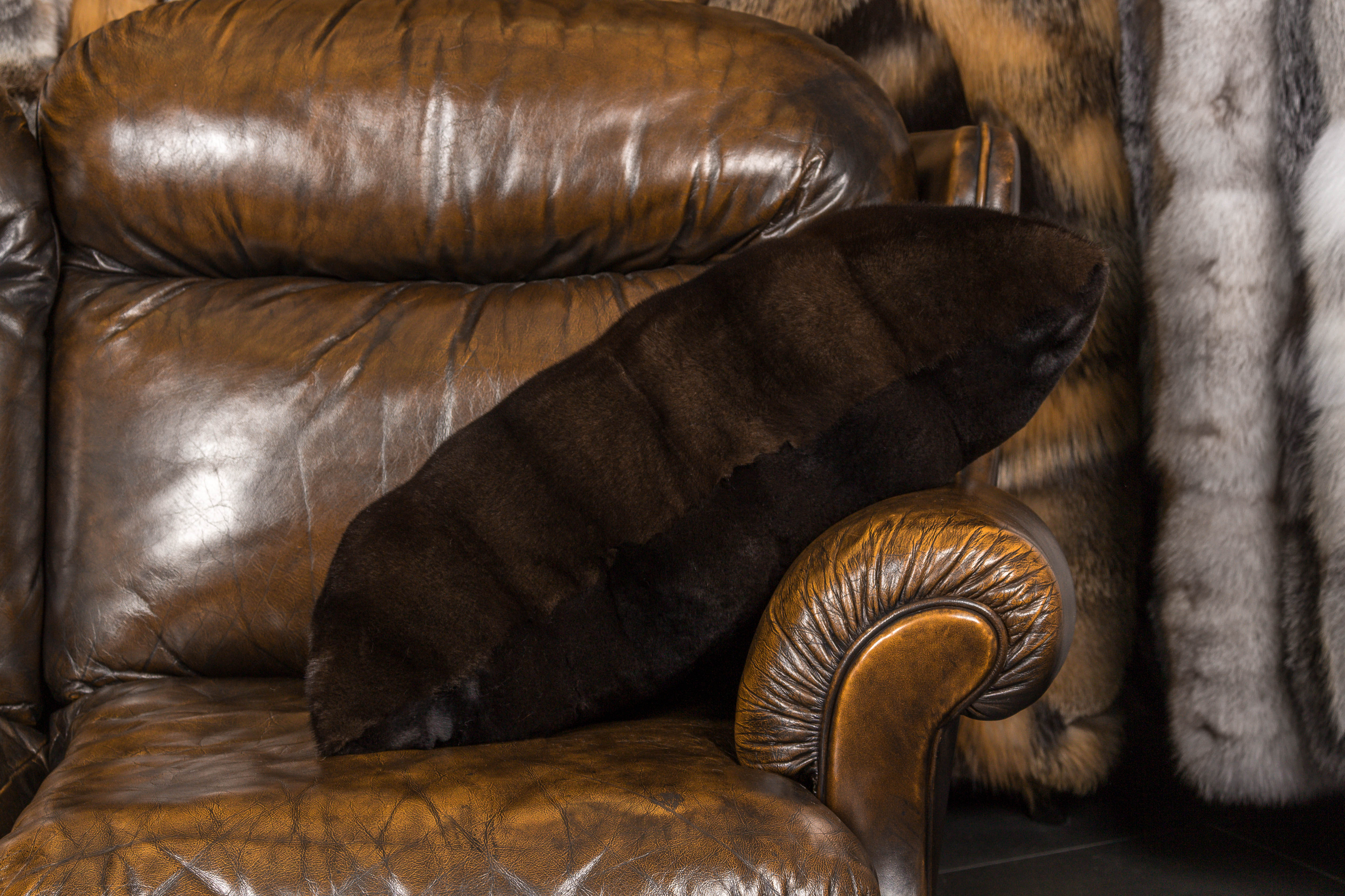 Mink Fur Cushion