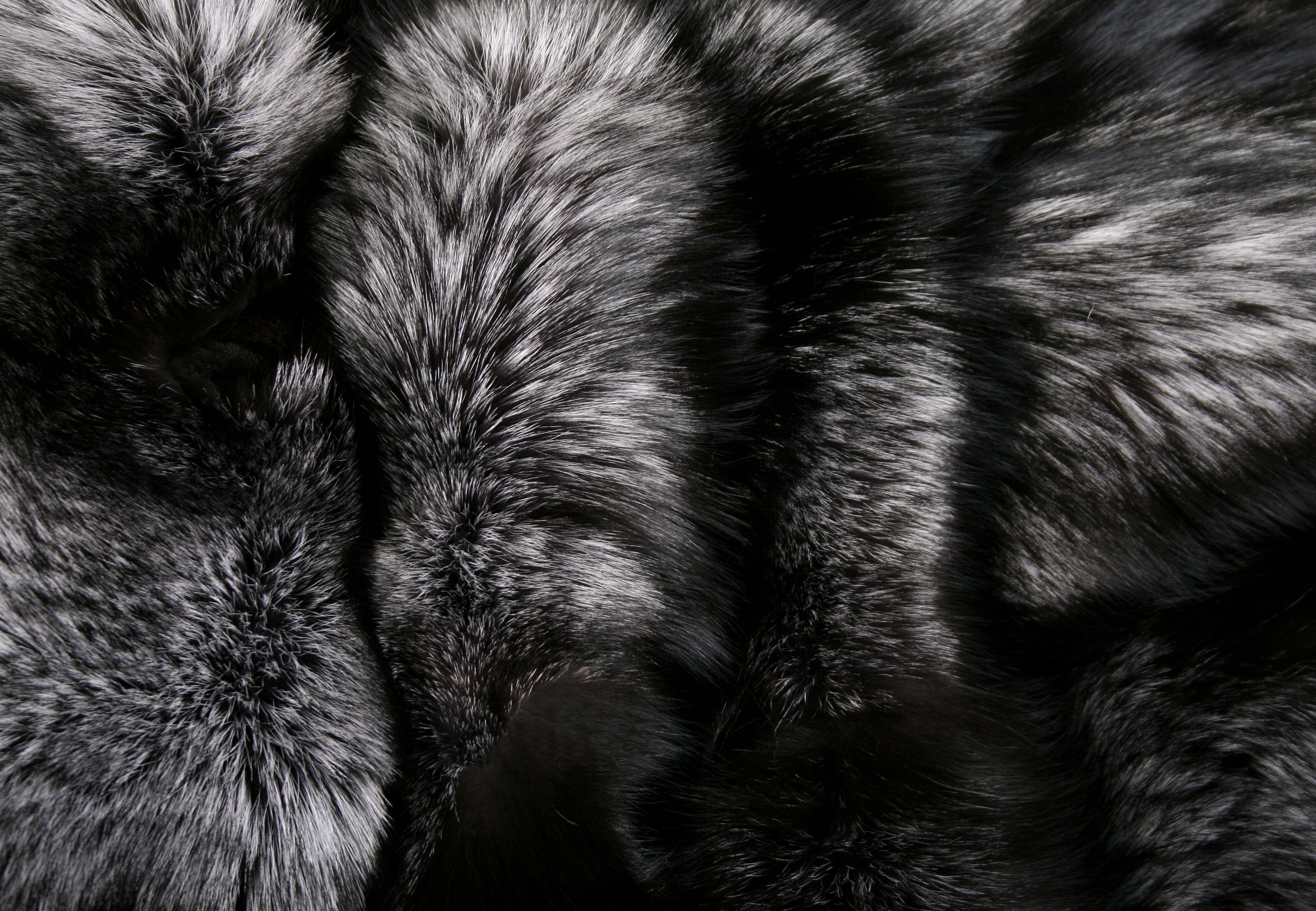 Silver Fox Fur Blanket from Scandinavian Fur (SAGA Fur)