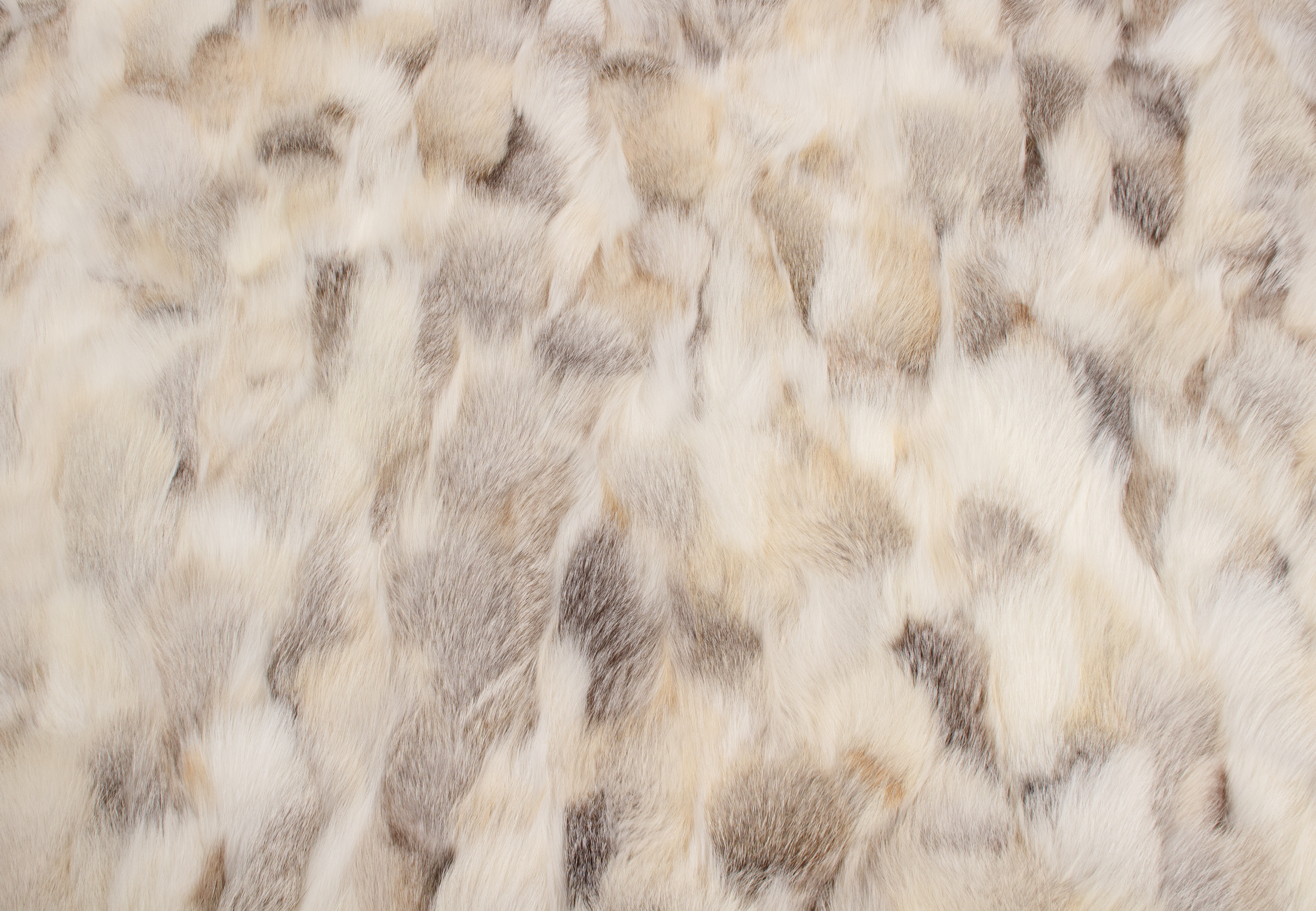 Fawnlight Fox Pieces Fur Rug