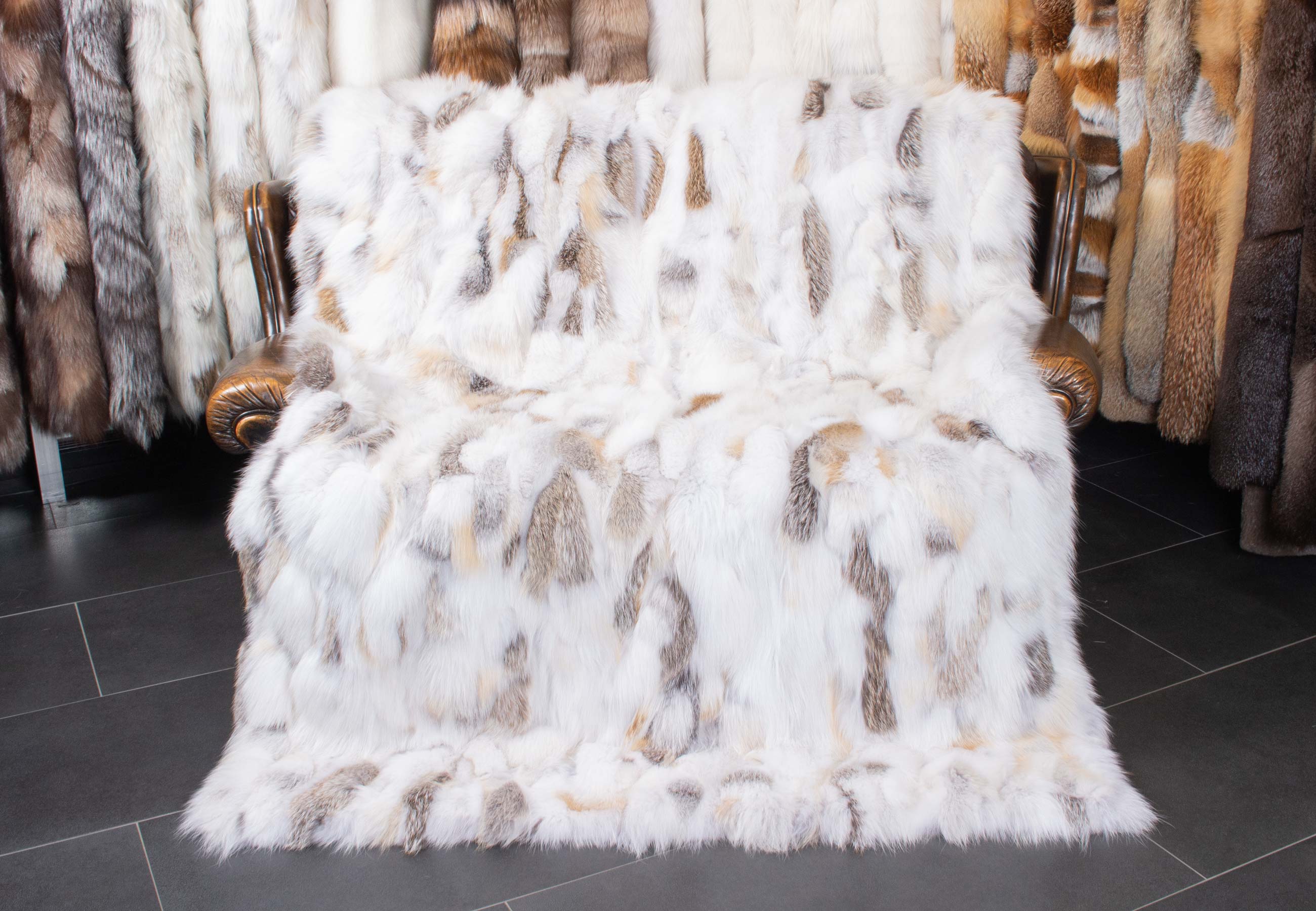 Fawnlight Fox Sides Fur Blanket