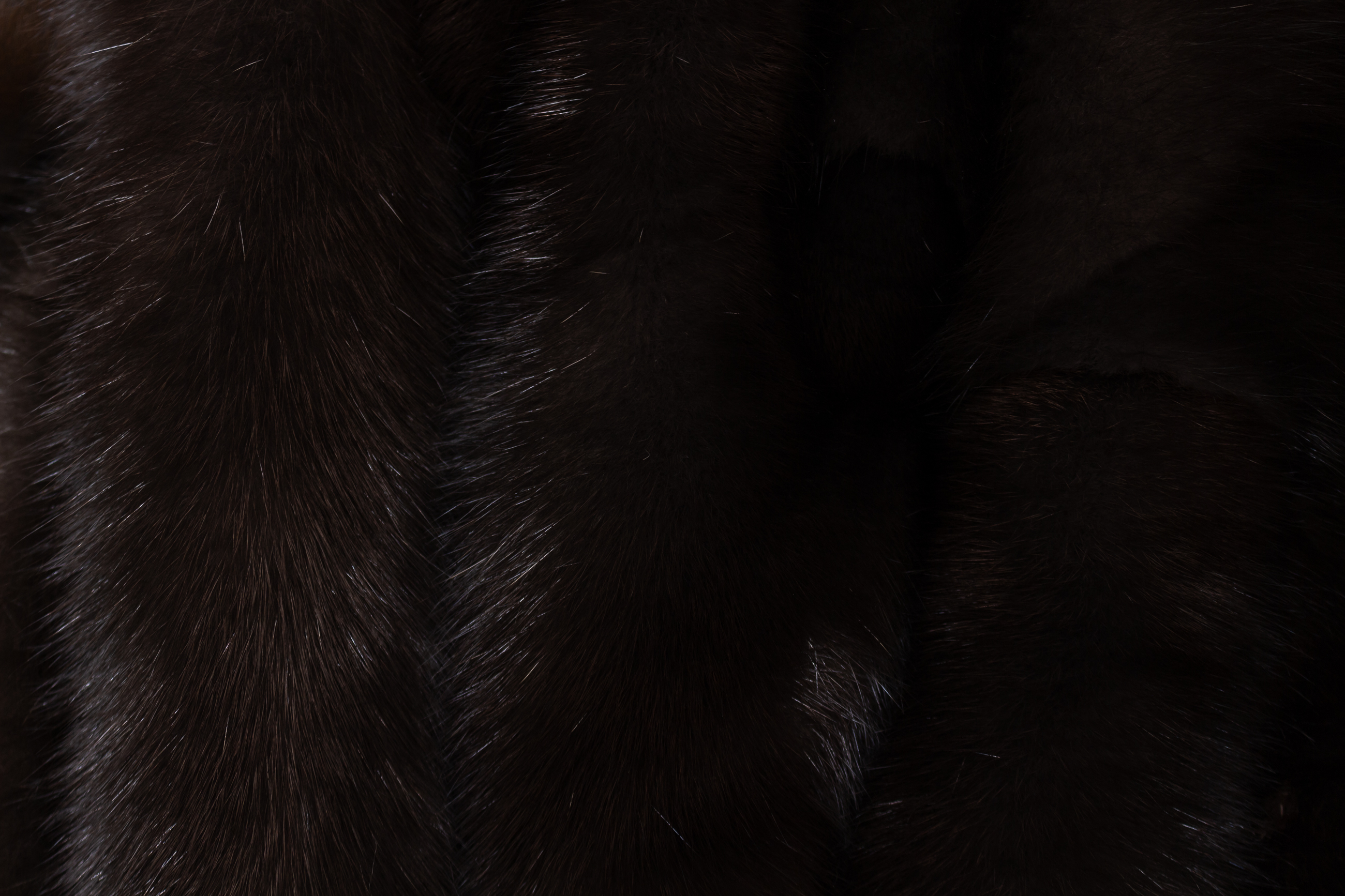 Luxurious Sable Fur Throw "Gray Smoke"