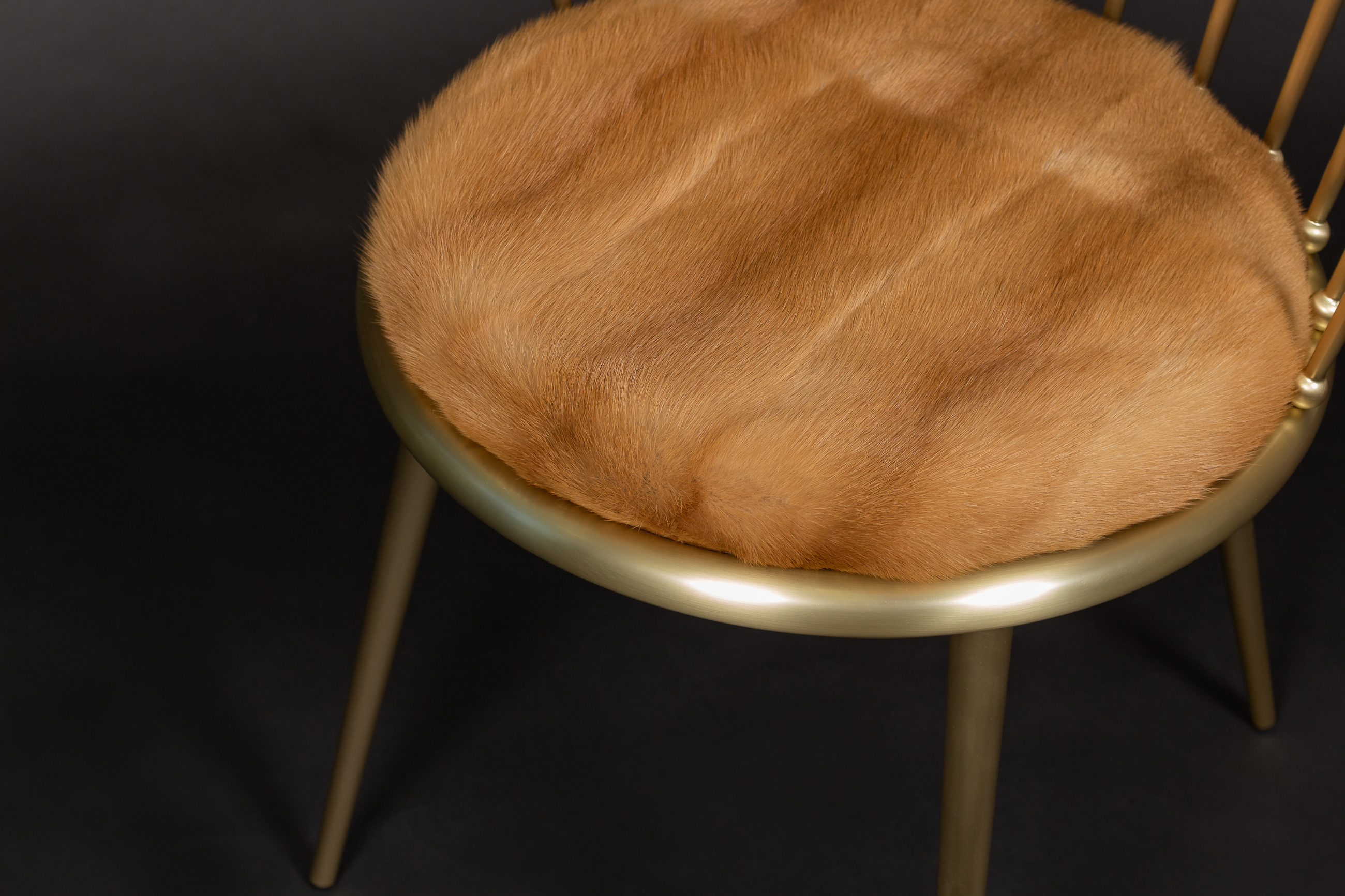 Kolinsky Real Fur Chair