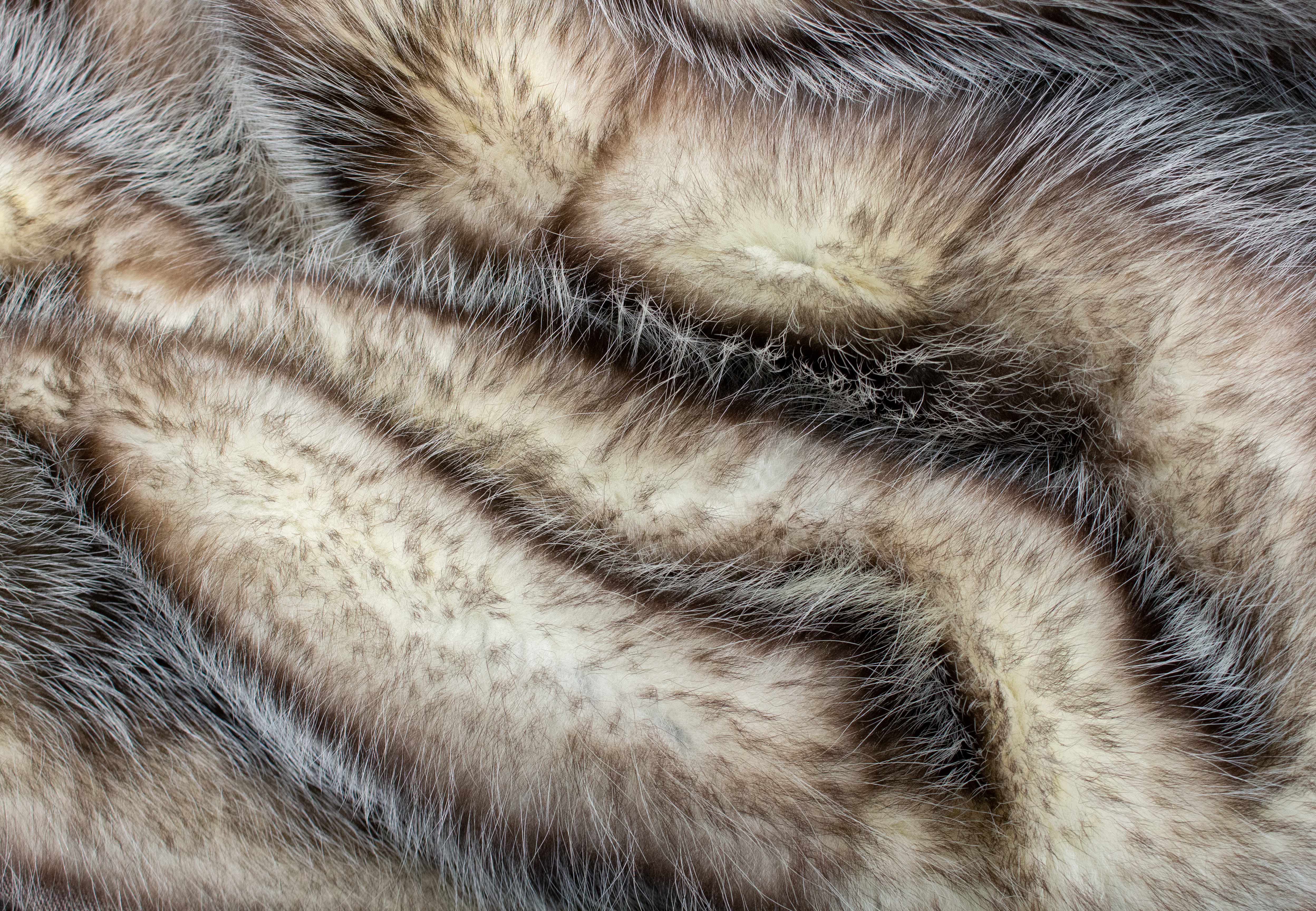 American Opossum Fur Blanket