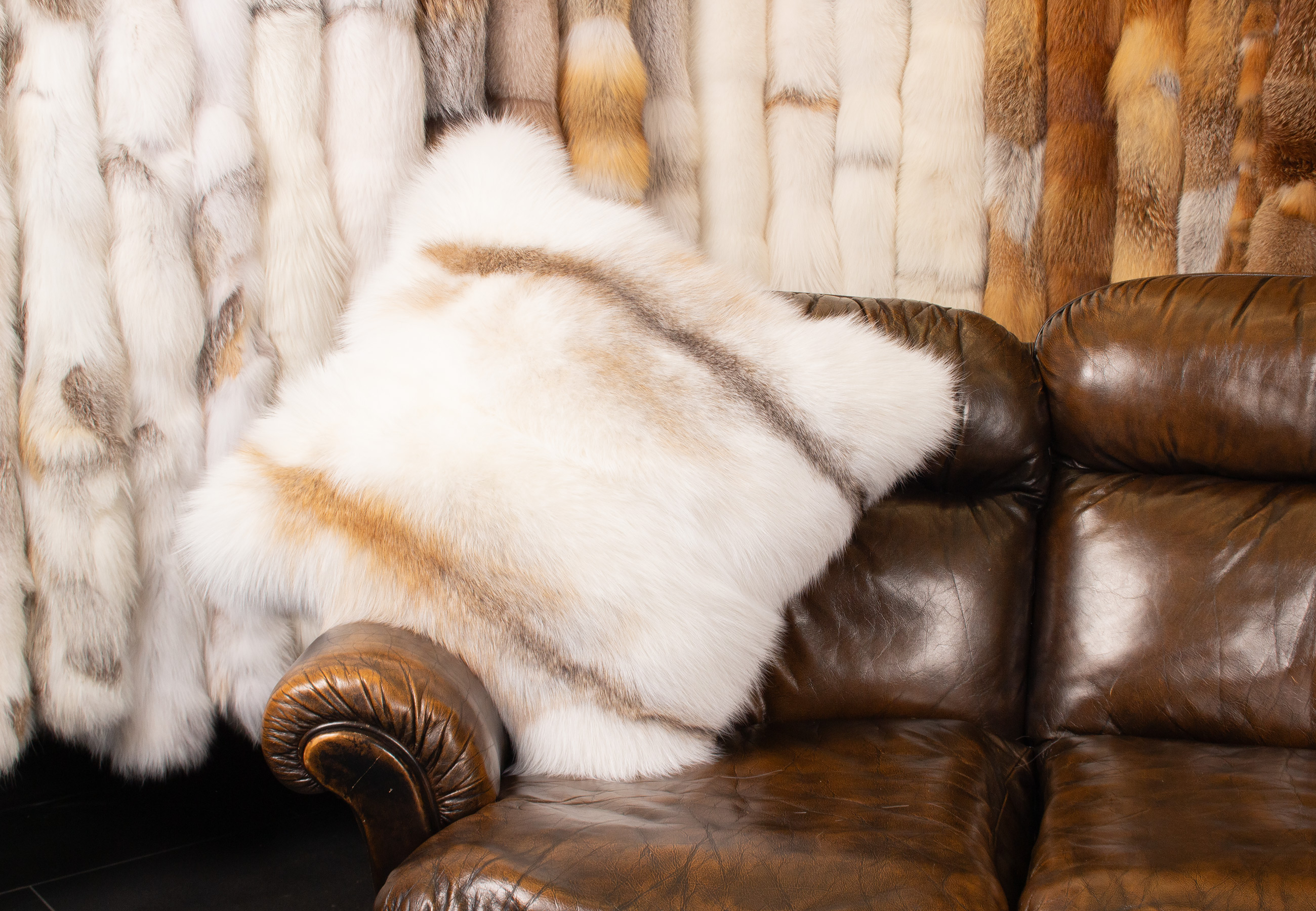 Noble Sun Glo Fur Pillow