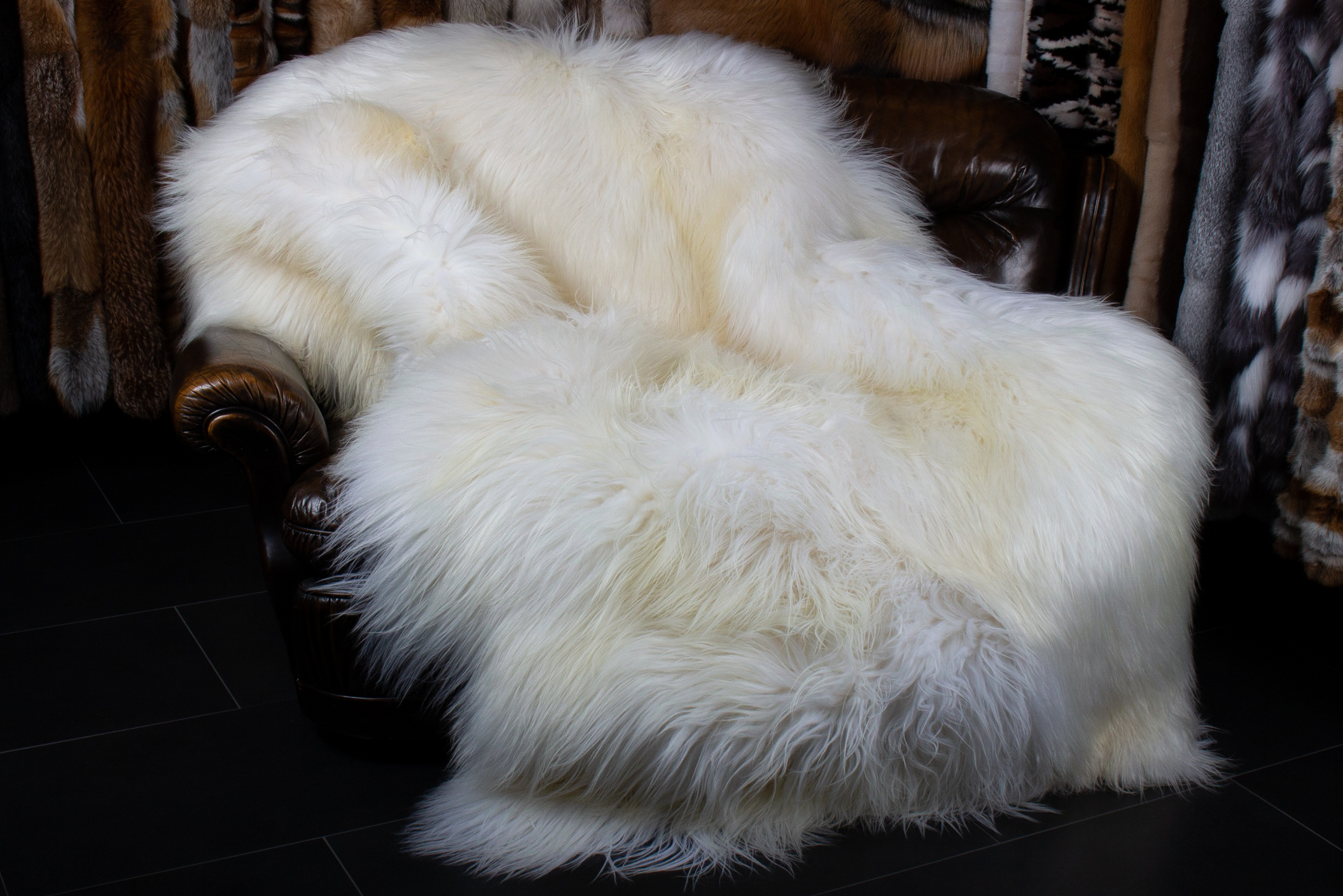 Nordic Lamb Fur Blanket