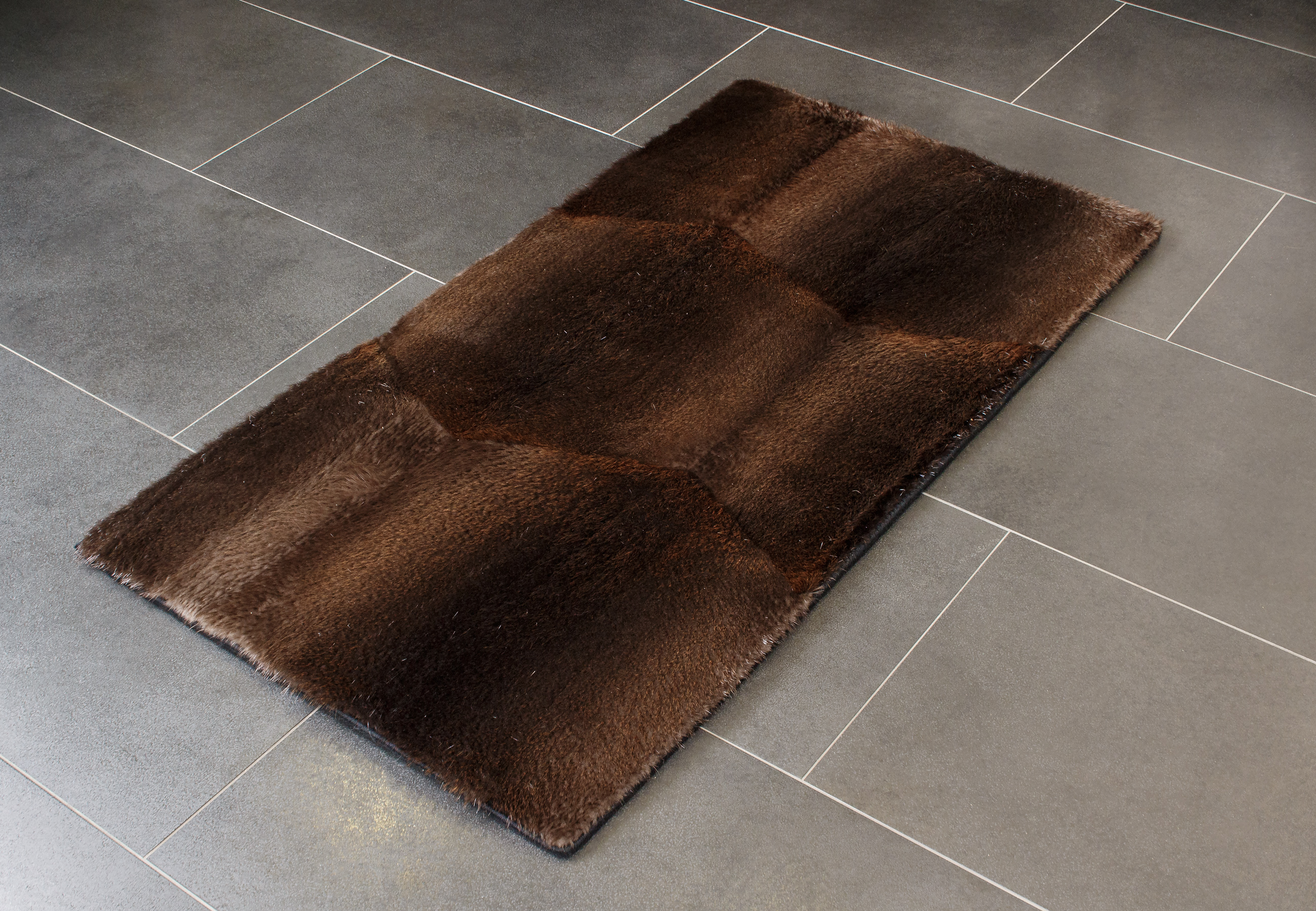Fur Runner made from Canadian Beaver Fur