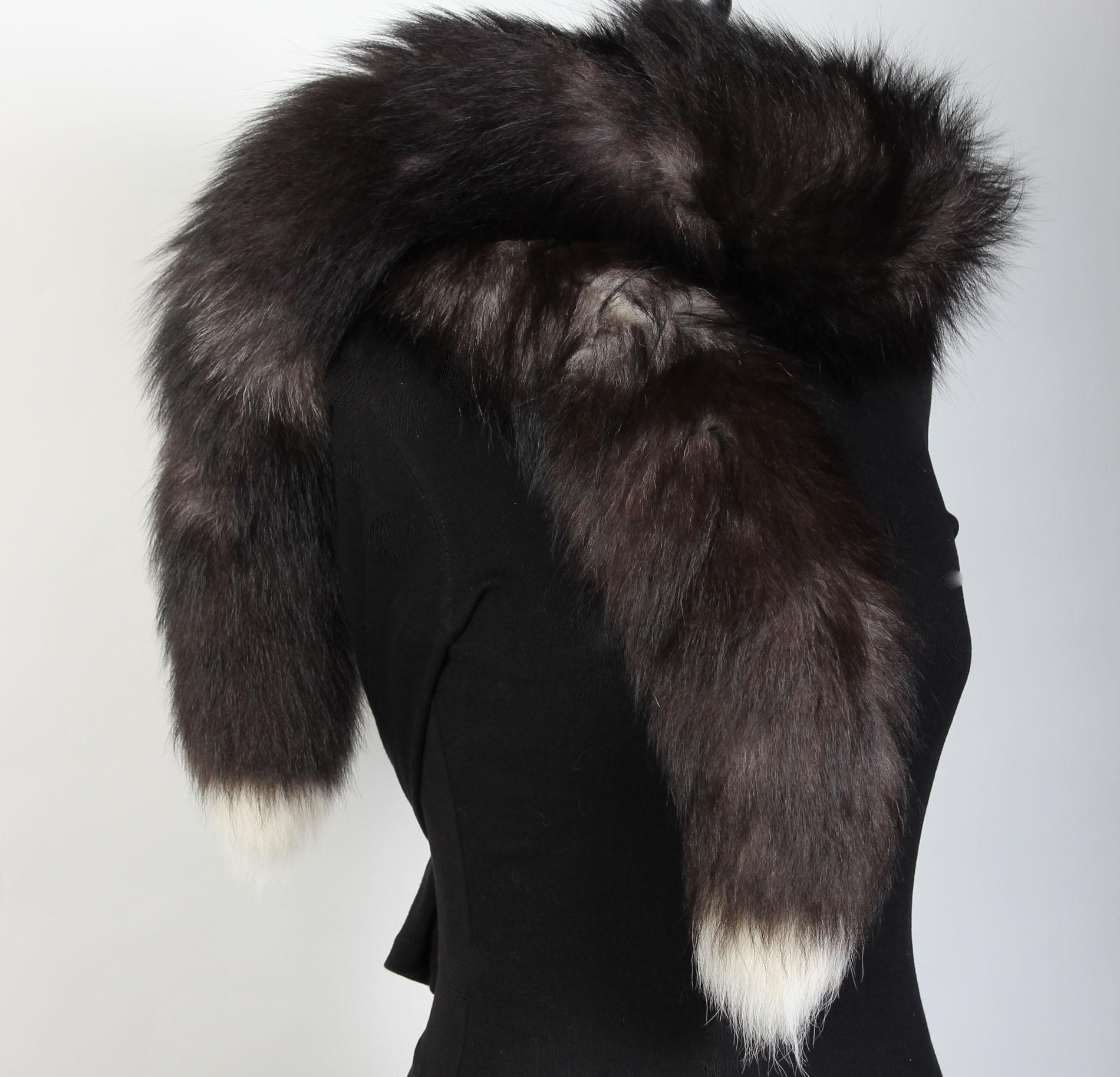 Fur boa from scandinavian silver foxes