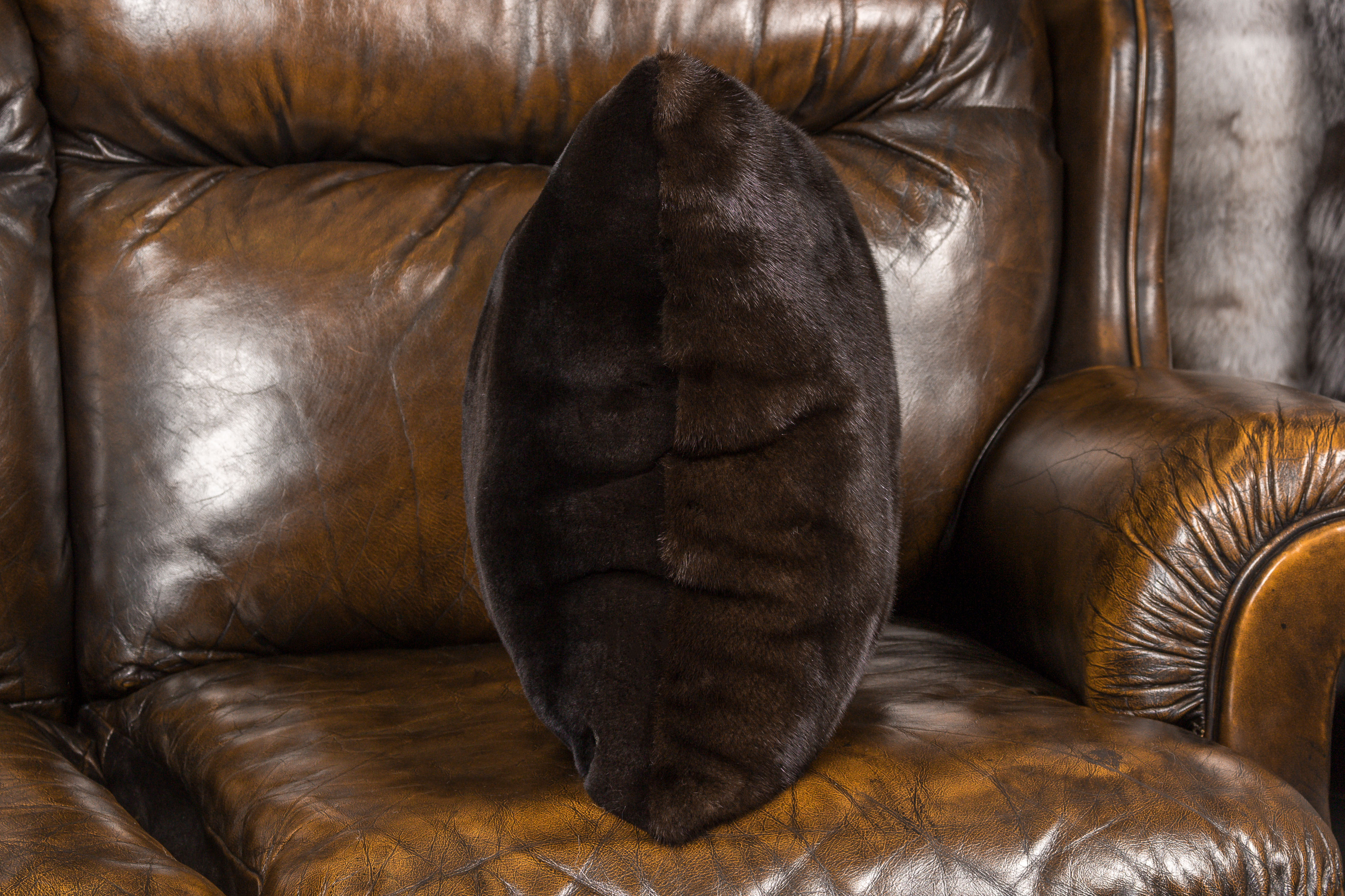 Mink Fur Cushion