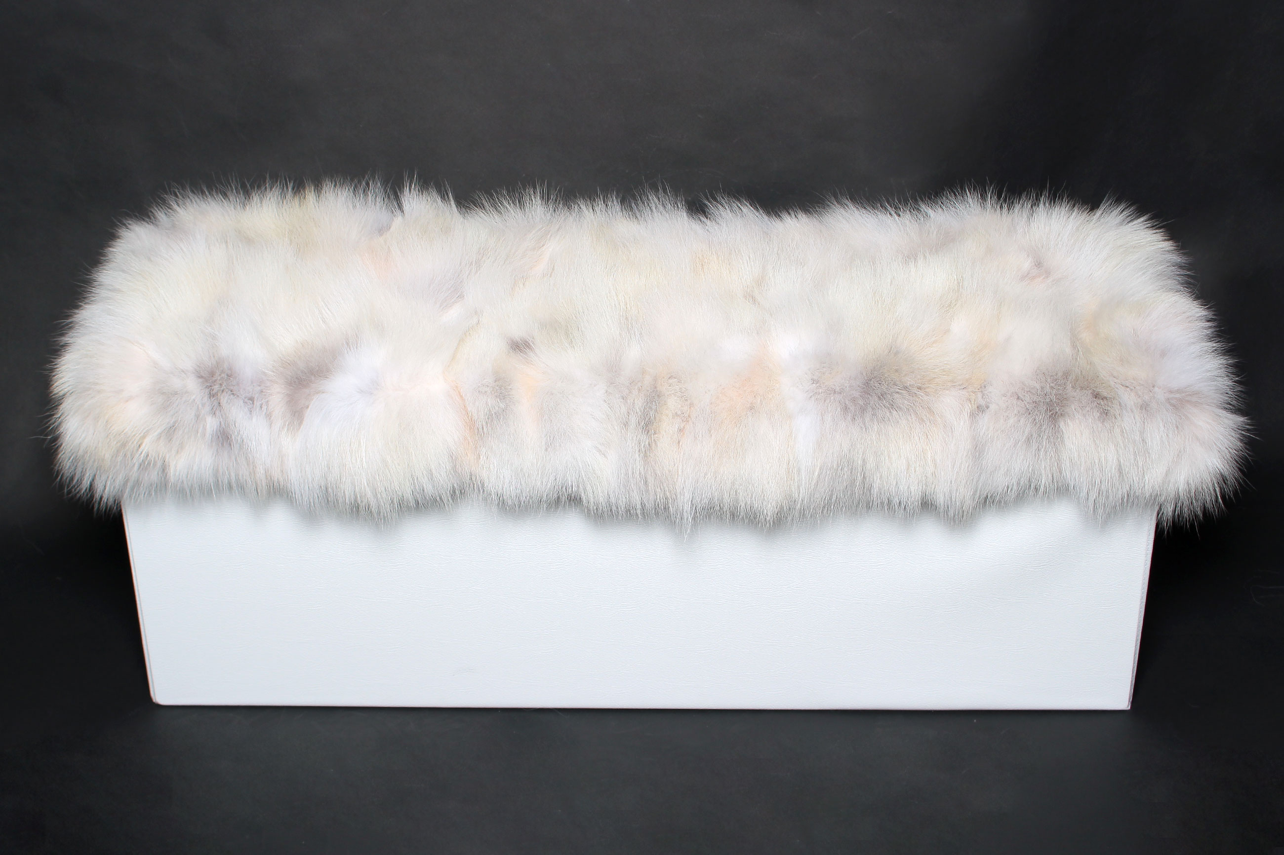Coyote Fur Sitting Cube with Storage Space