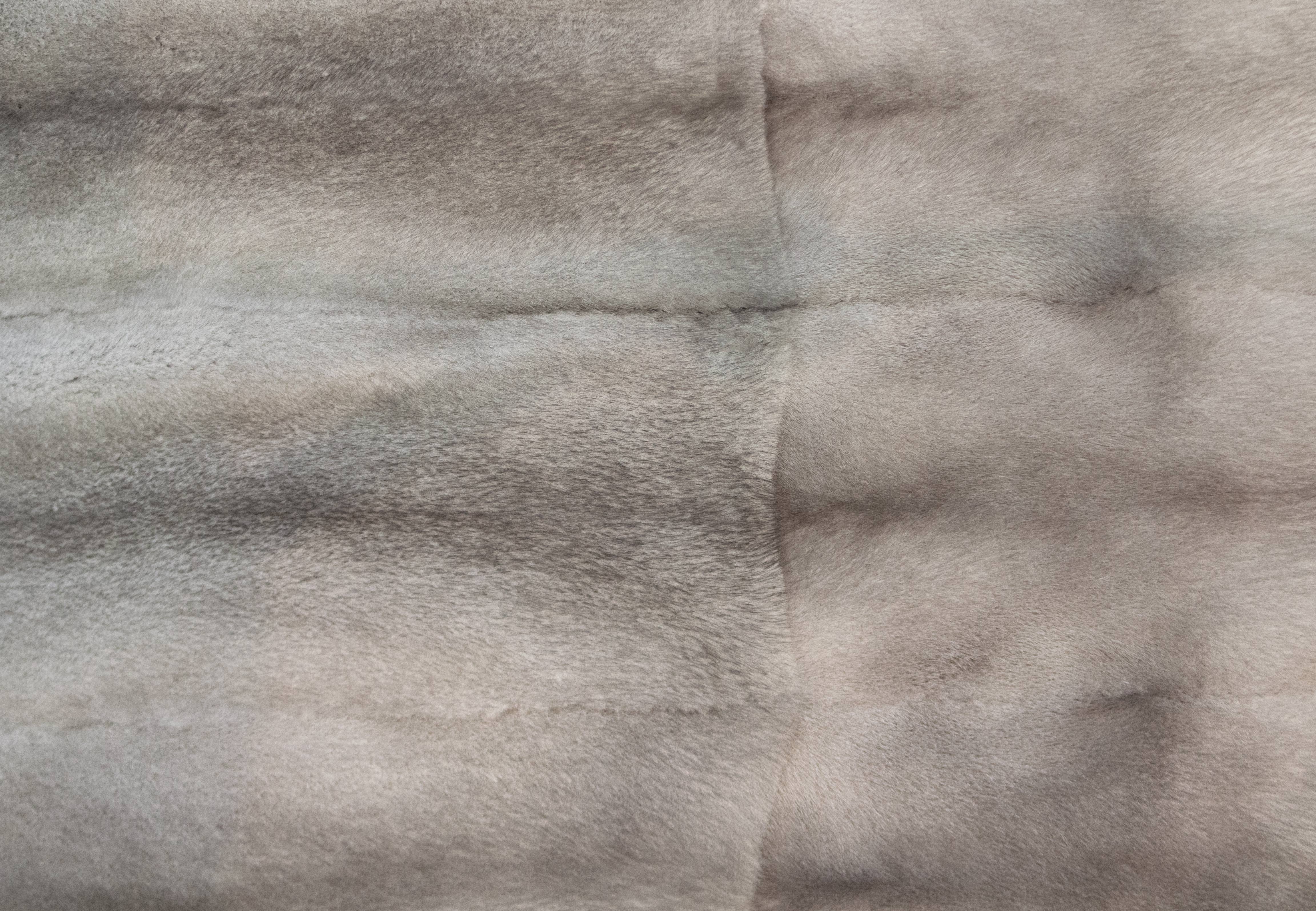 Sapphire Mink Fur Carpet