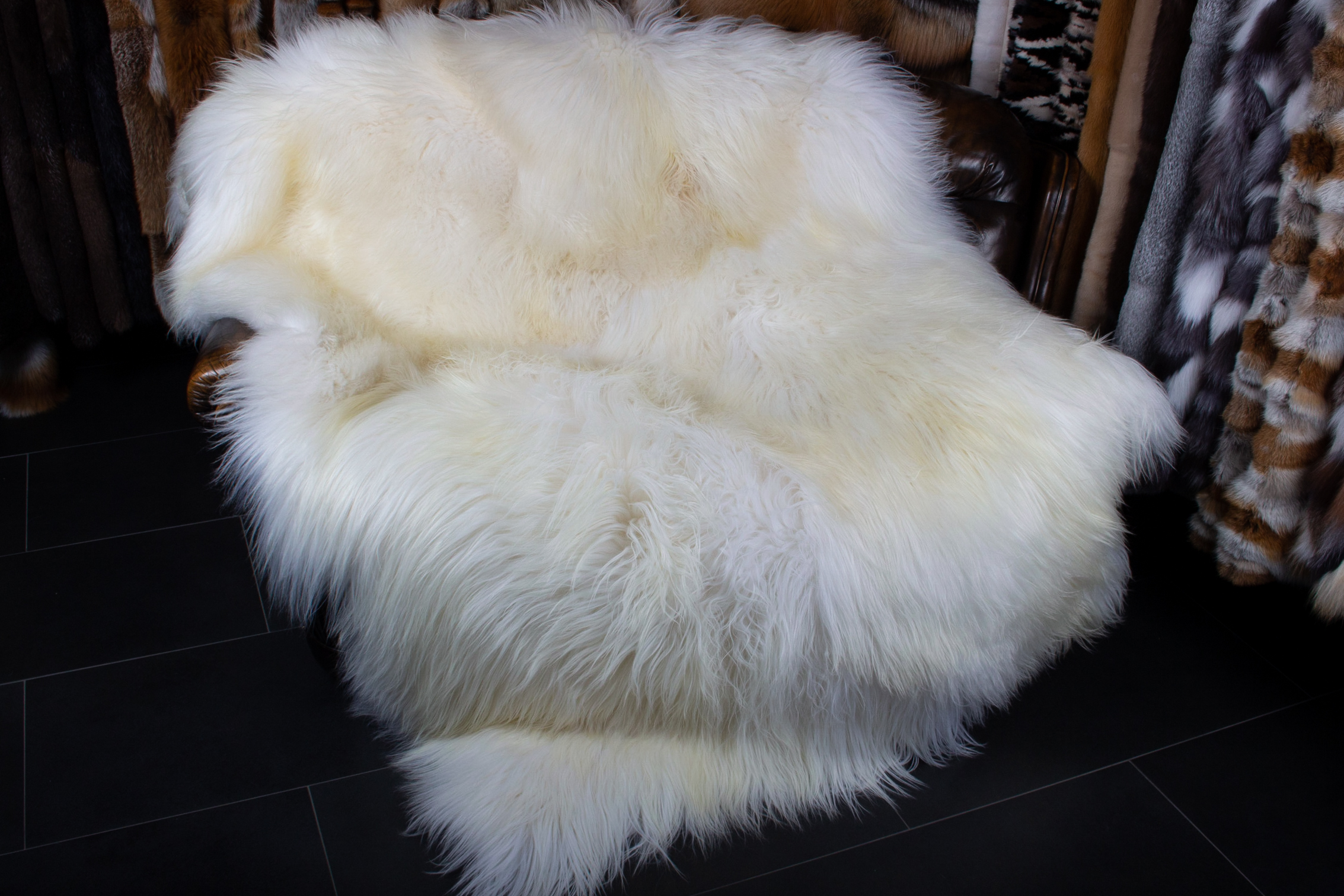Nordic Lamb Fur Blanket