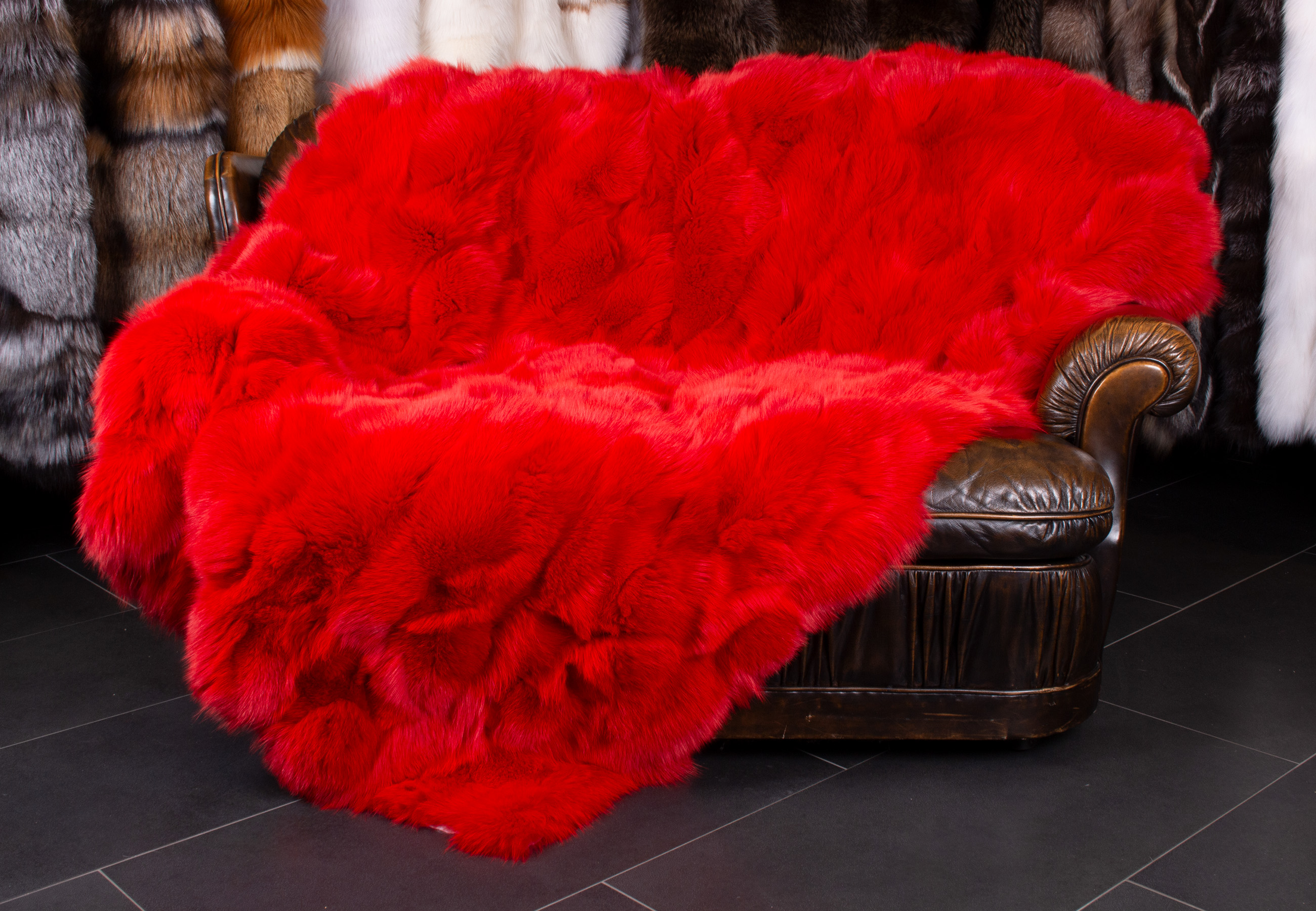 Shadow Fox Sides Blanket "Ferrari Red" Shadow Fox Sides Blanket "Ferrari Red"