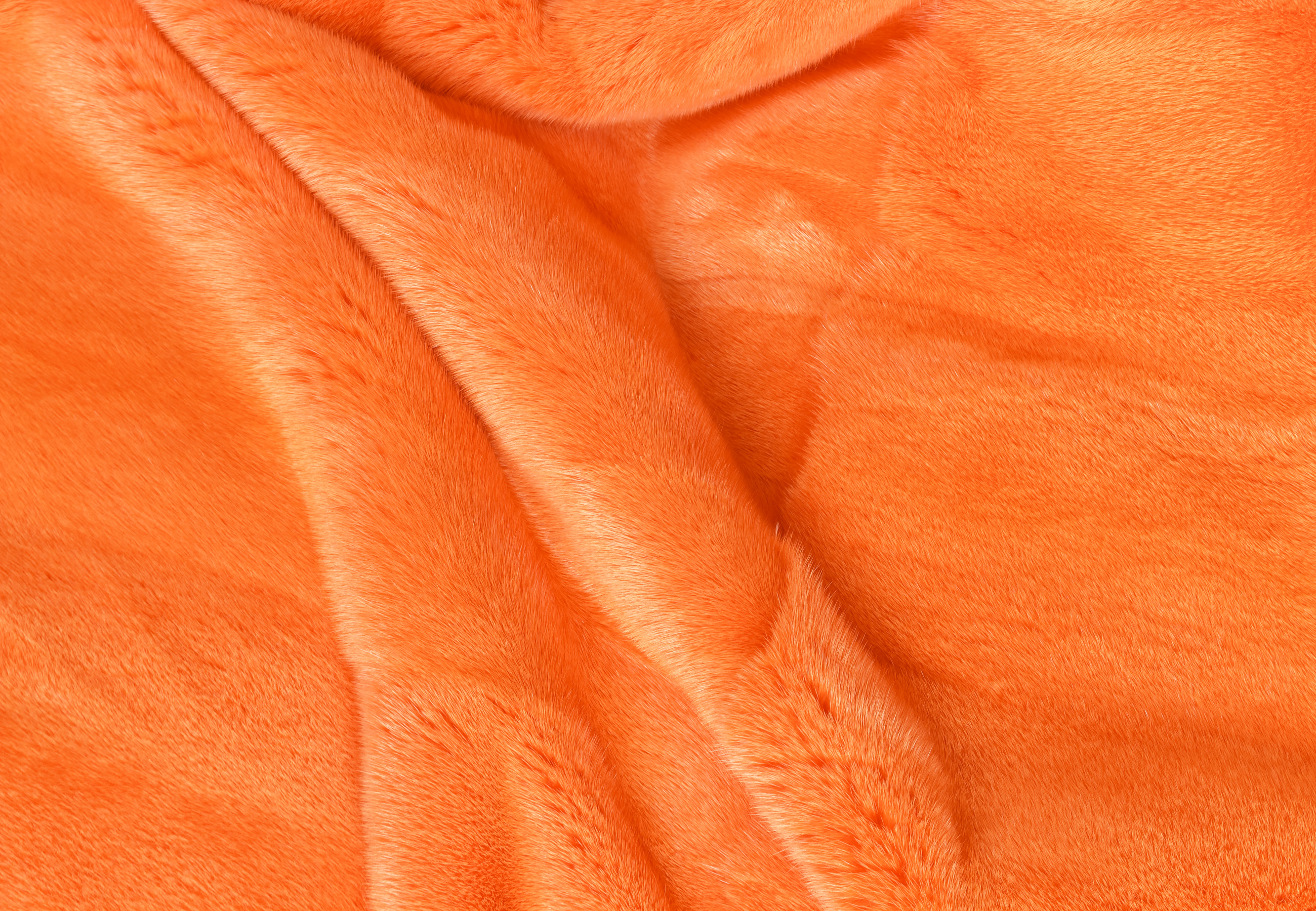 Real Mink Fur Blanket in Apricot Real Mink Fur Blanket in Apricot