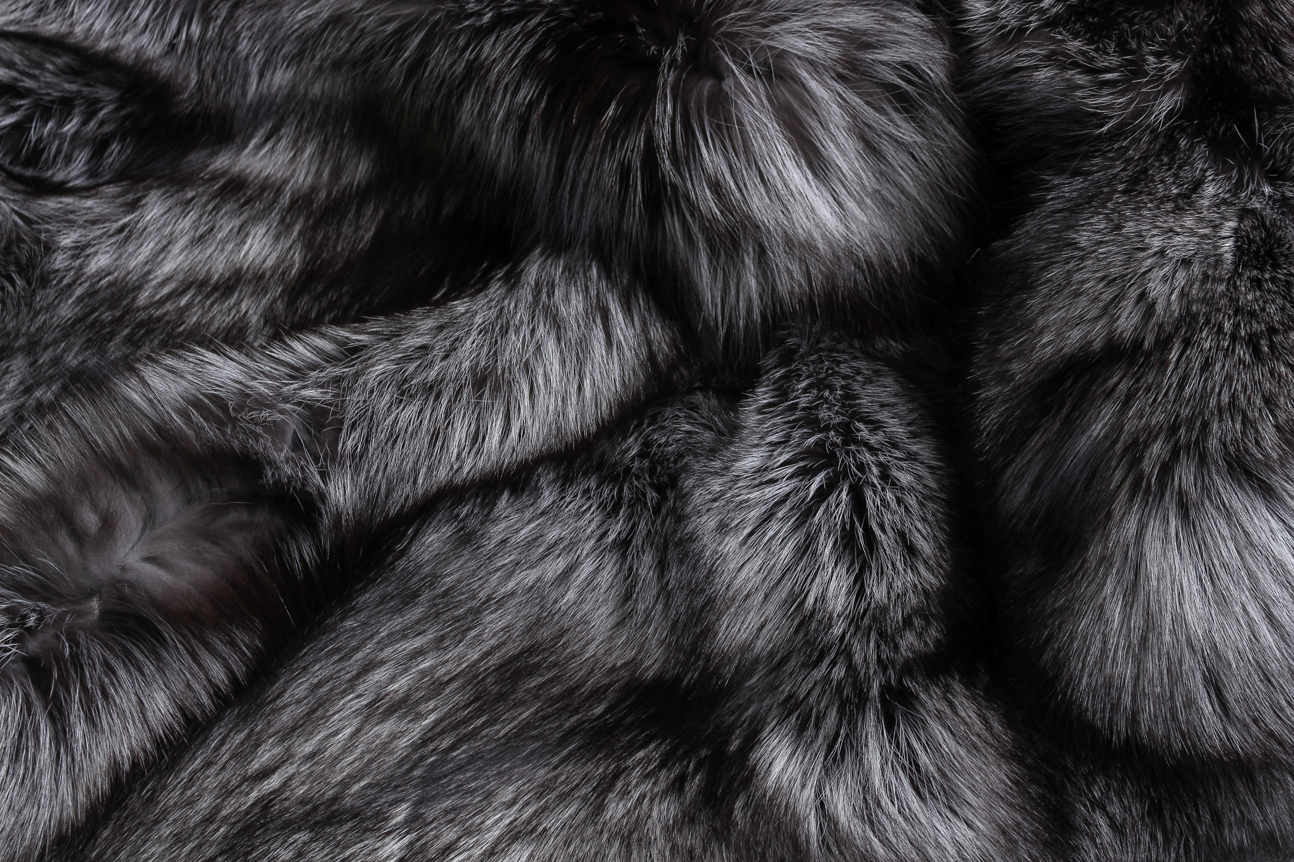 Silverfox Fur Rug SAGA Furs