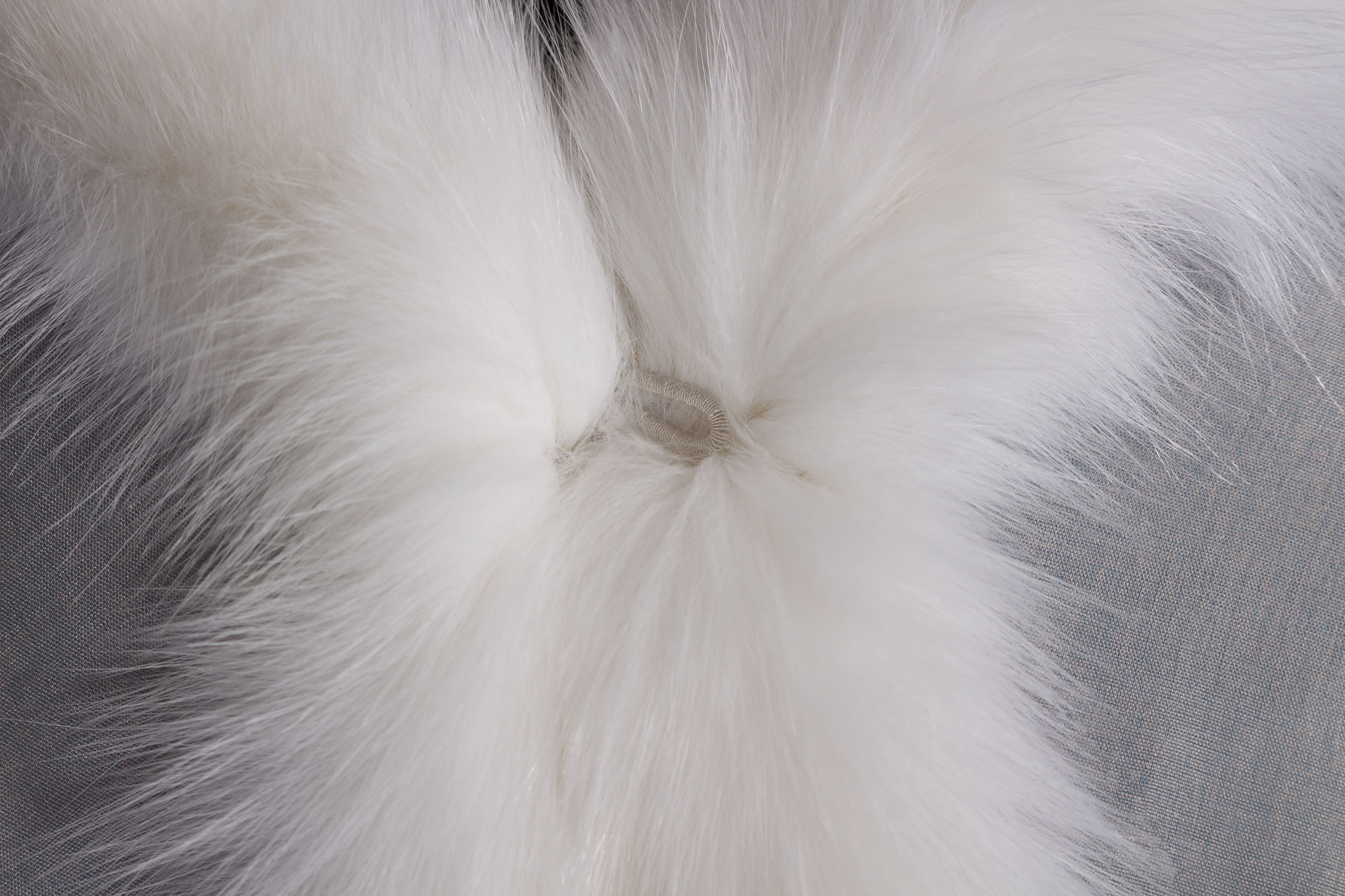 Fur cape made of scandinavian shadow fox