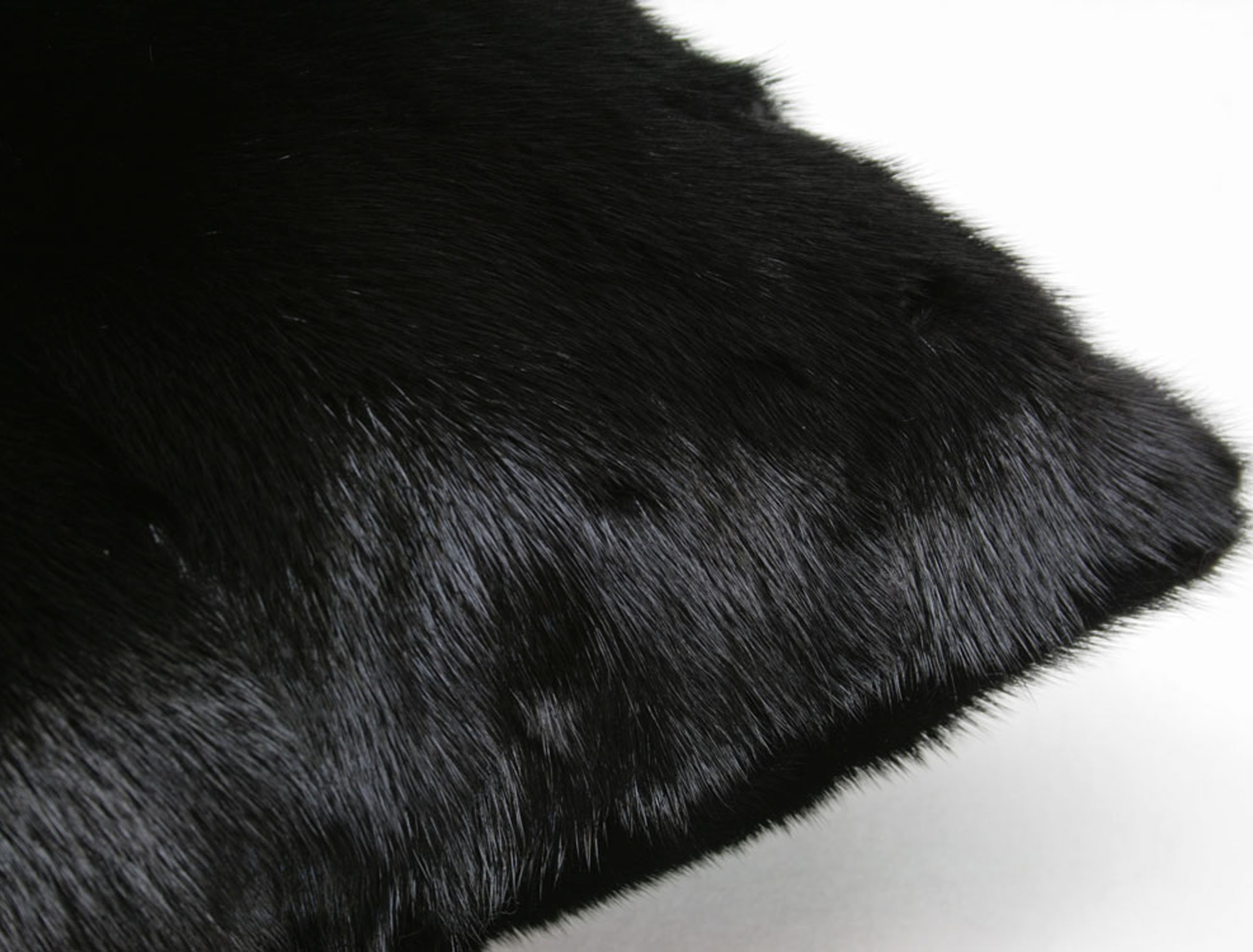 Mink fur pillow - fur on both sides