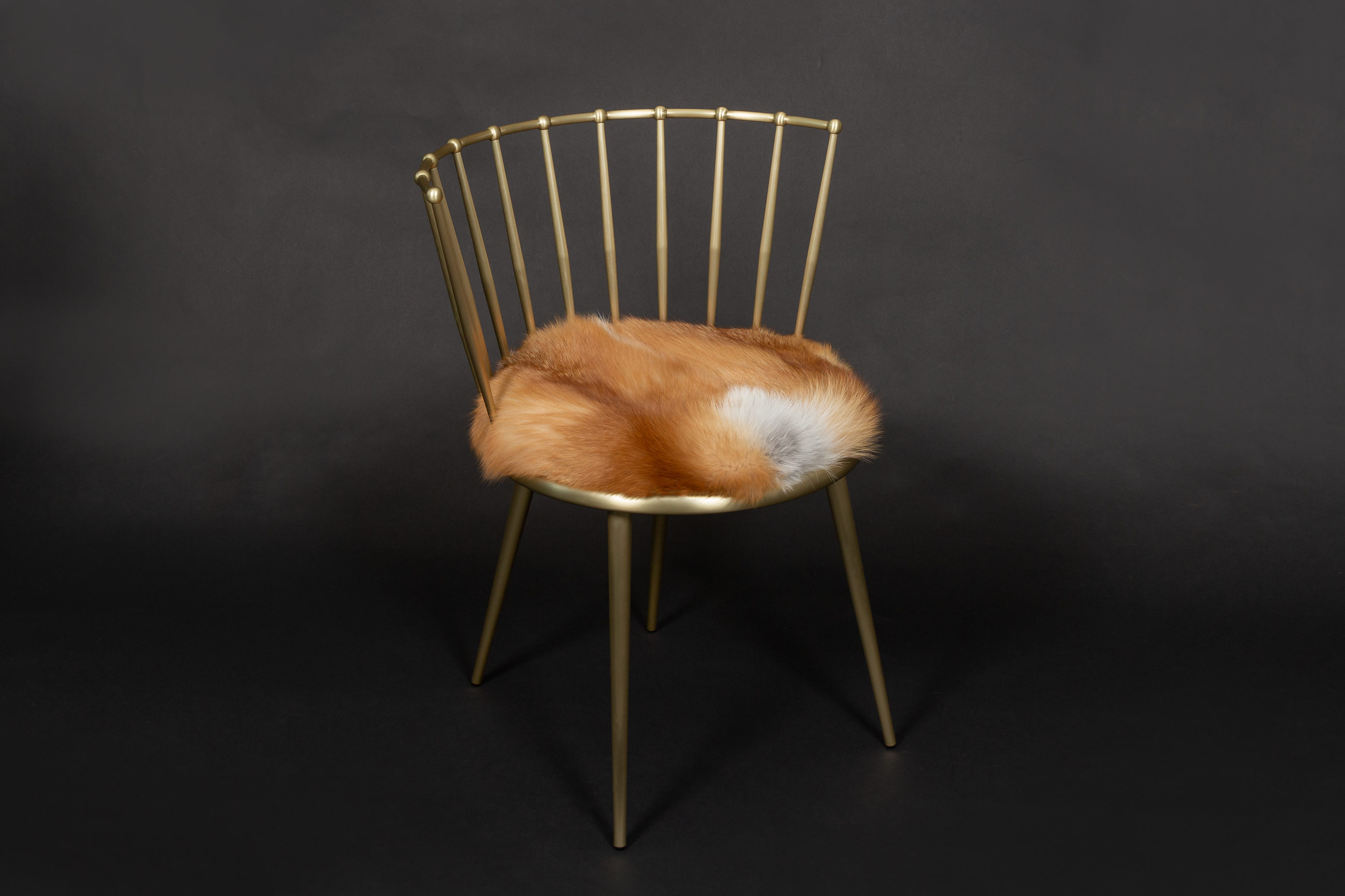 Red Fox Chair with European Foxes