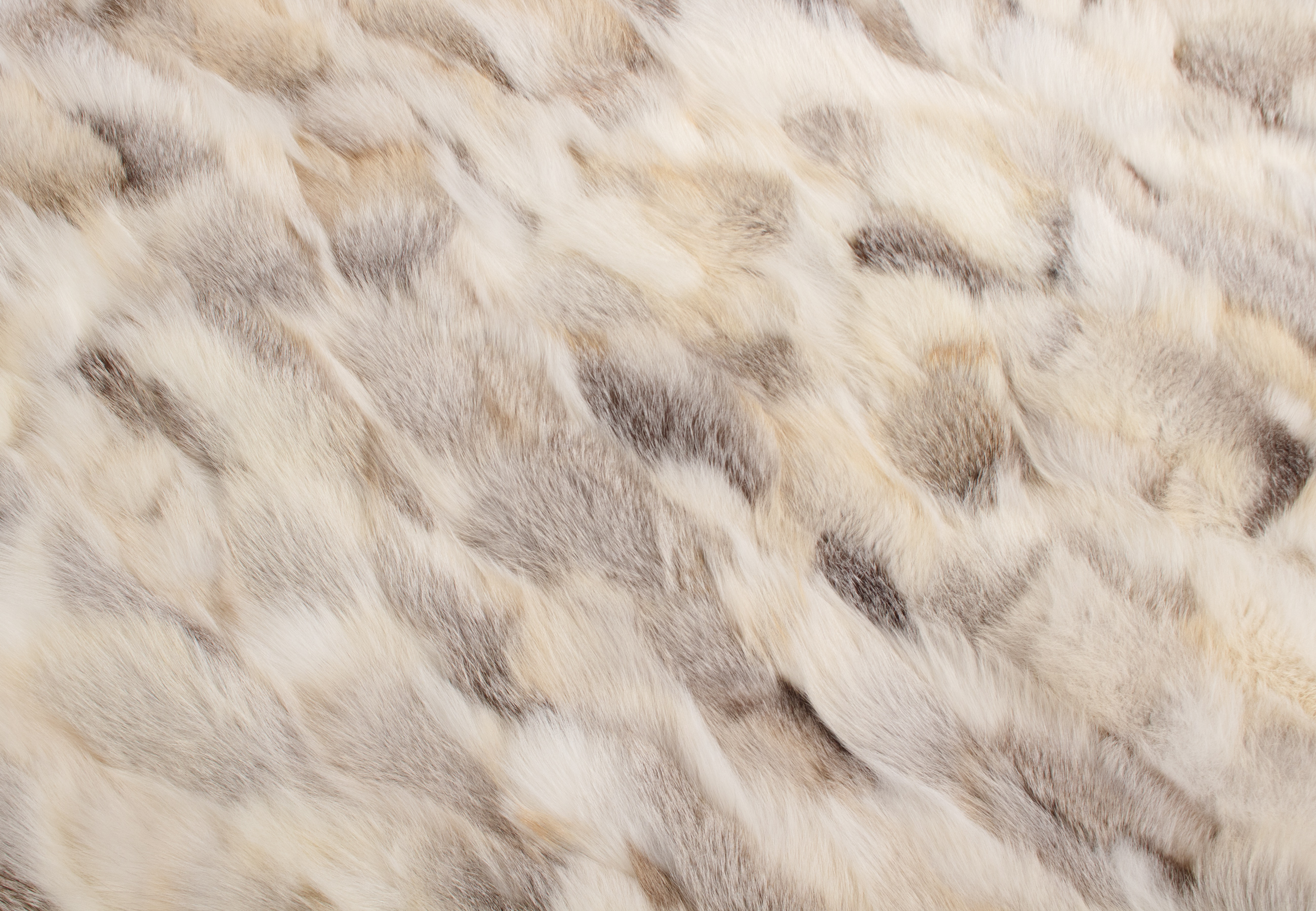 Fawnlight Fox Pieces Fur Rug