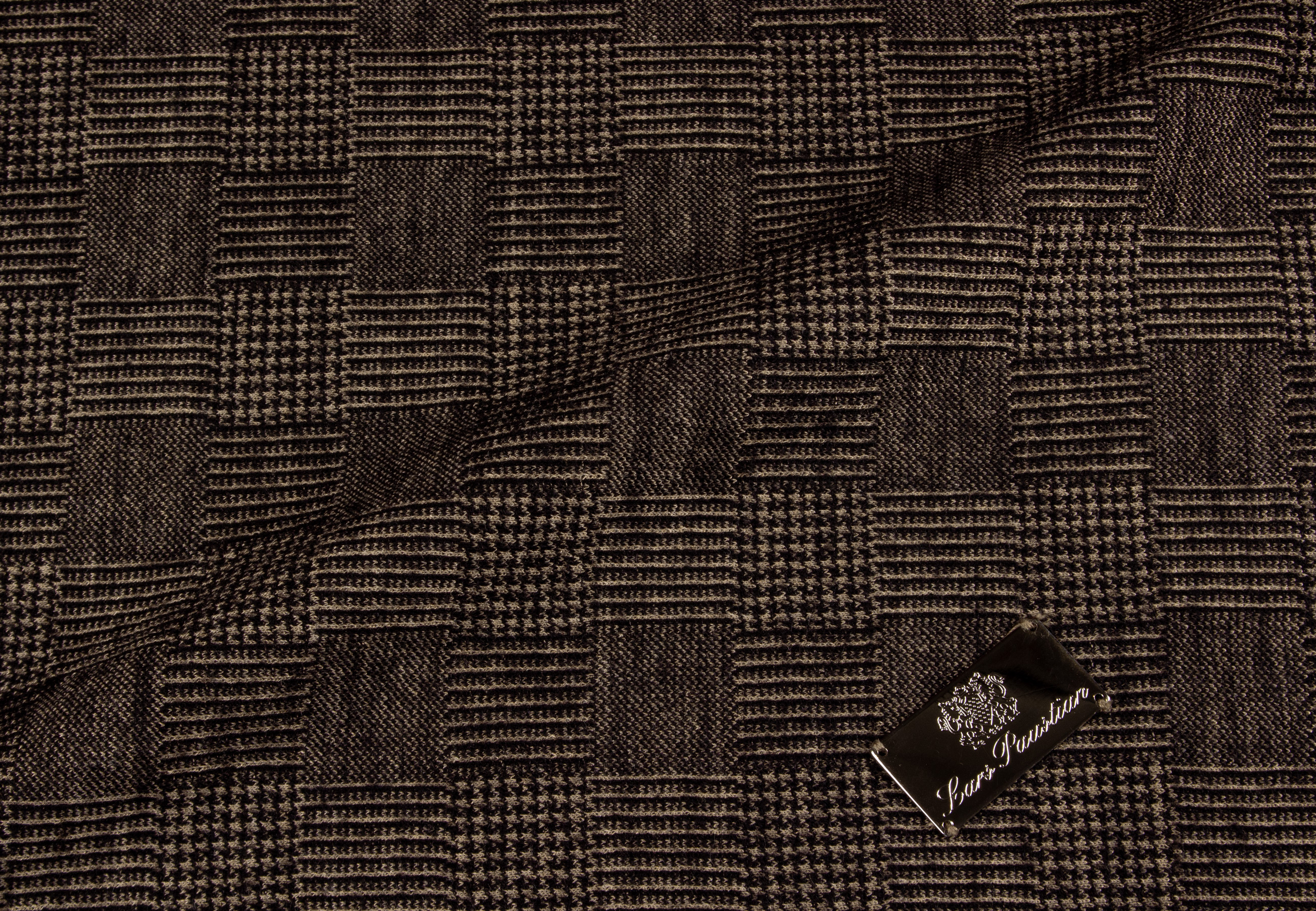 European Red Fox Fur Plaid