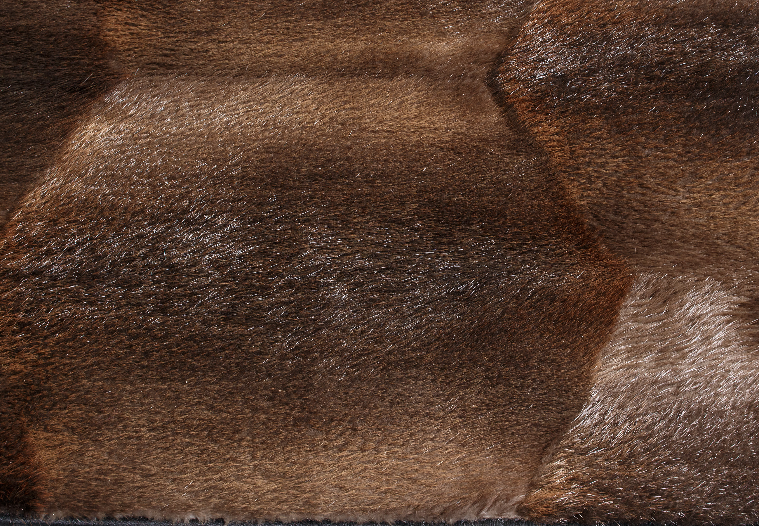 Fur Runner made from Canadian Beaver Fur