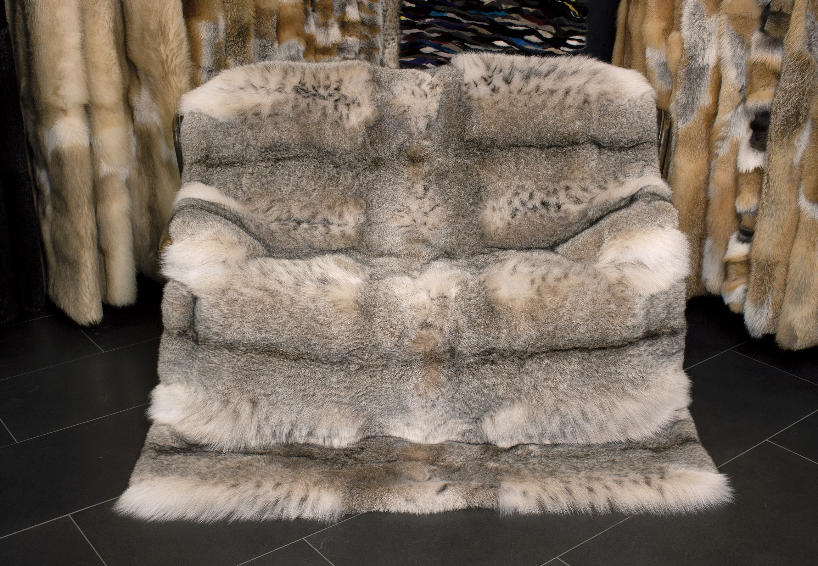 Lynx Fur Blanket