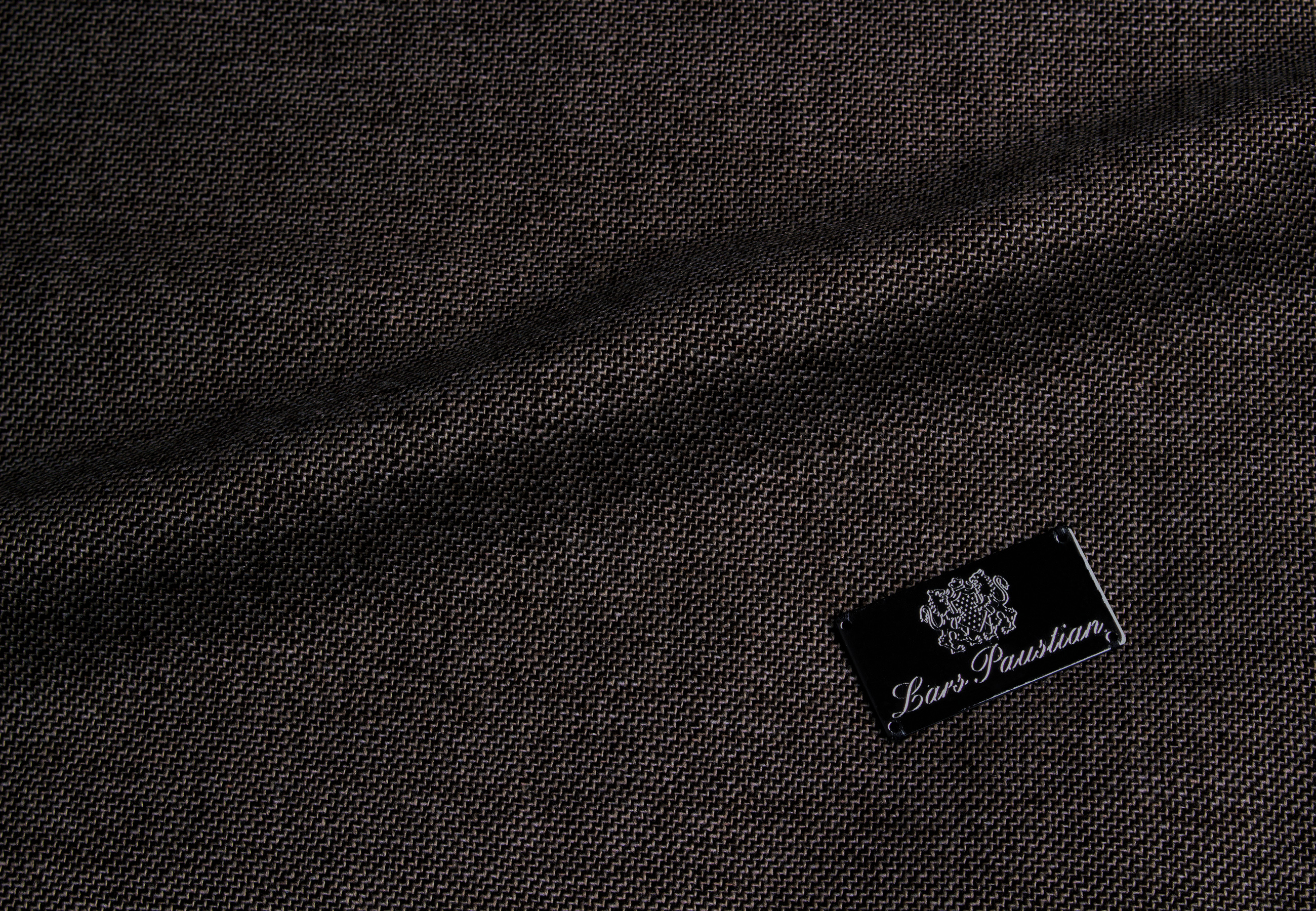 Mink Fur Blanket in brown-gray