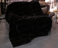 Plucked SAGA Mink Fur Blankets
