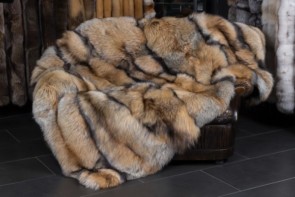 Natural Smokey Fox Blanket