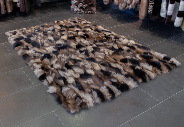 Fox Fur Carpet "Crystal"