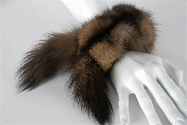 Beautiful fur armband made from Canadian sable furs