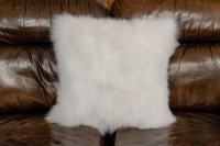 White Shadow Fox Pieces Cushion