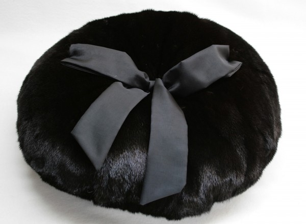 Almohada de piel de visón