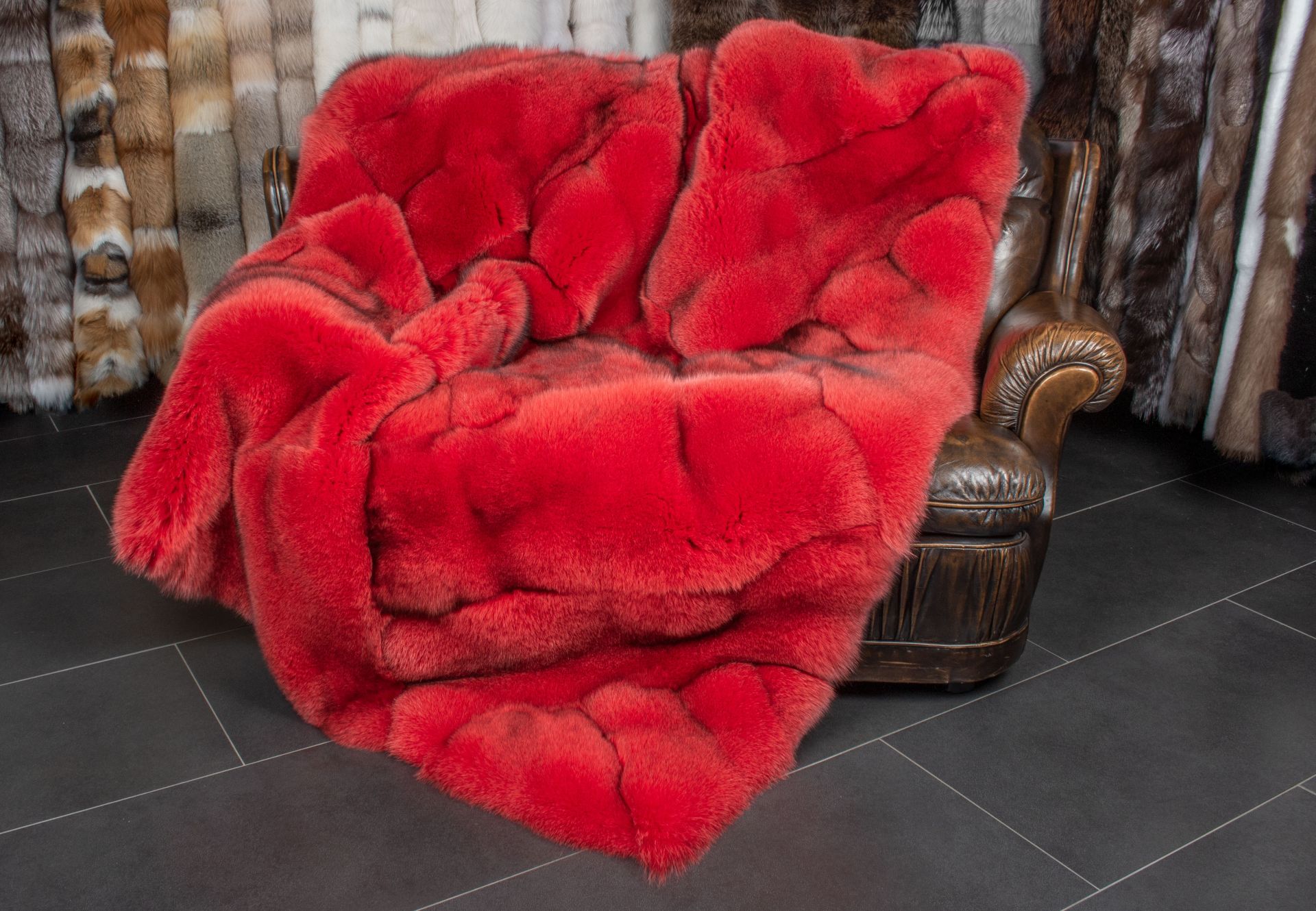 Fox Fur Blankets Real Fox Throws Furrier Genuine Furs